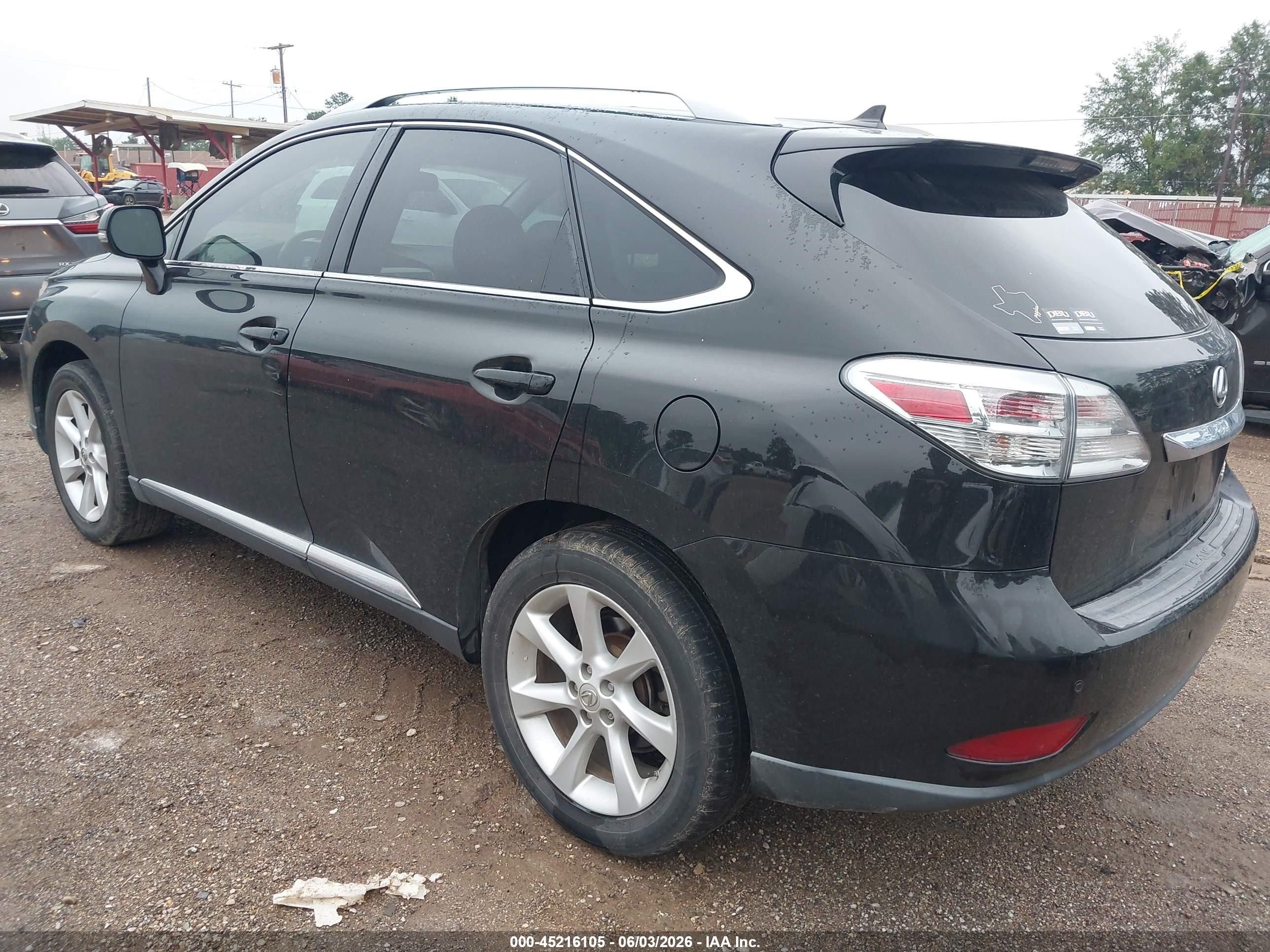 2011 Lexus Rx 350 Black vin: 2T2ZK1BA0BC053024