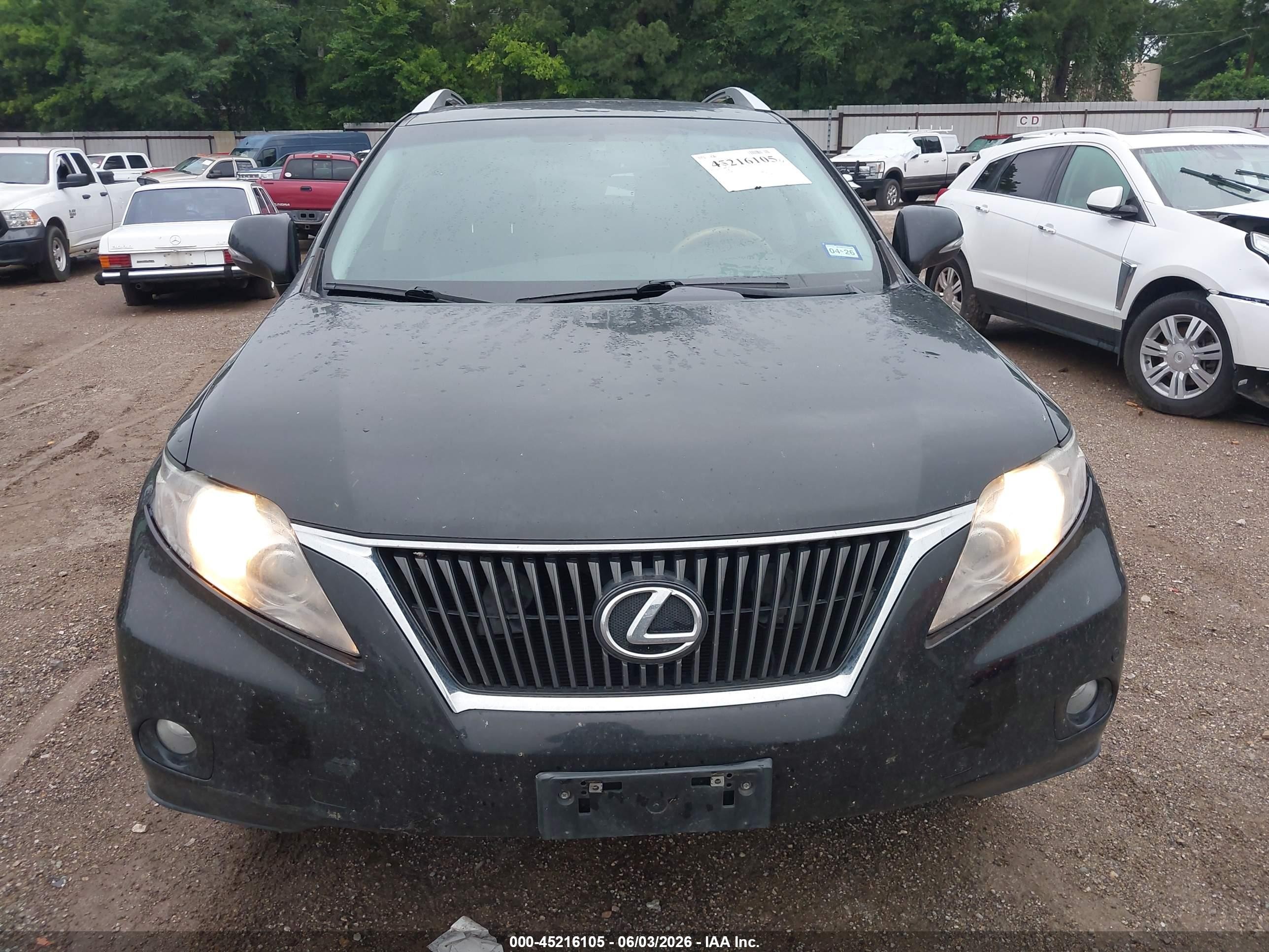 2011 Lexus Rx 350 Black vin: 2T2ZK1BA0BC053024