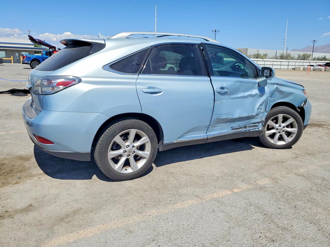 2011 Lexus Rx 350 Blue vin: 2T2ZK1BA0BC057056