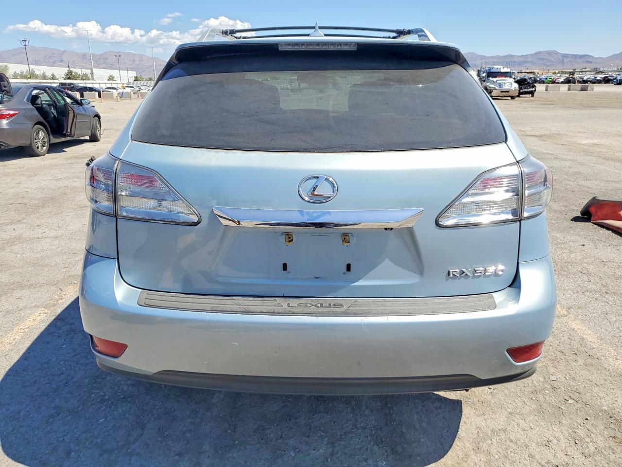 2011 Lexus Rx 350 Blue vin: 2T2ZK1BA0BC057056