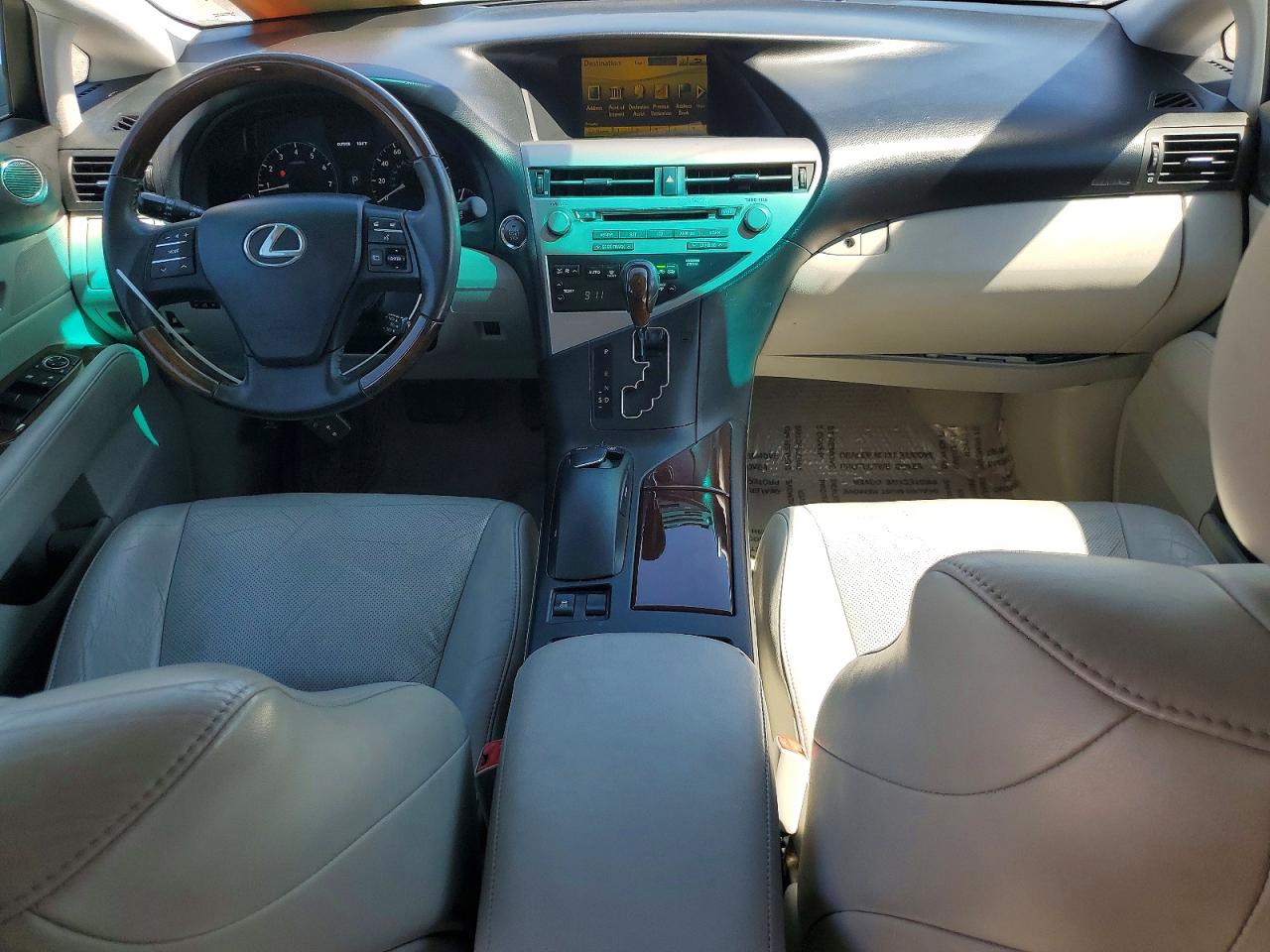 2011 Lexus Rx 350 Blue vin: 2T2ZK1BA0BC057056