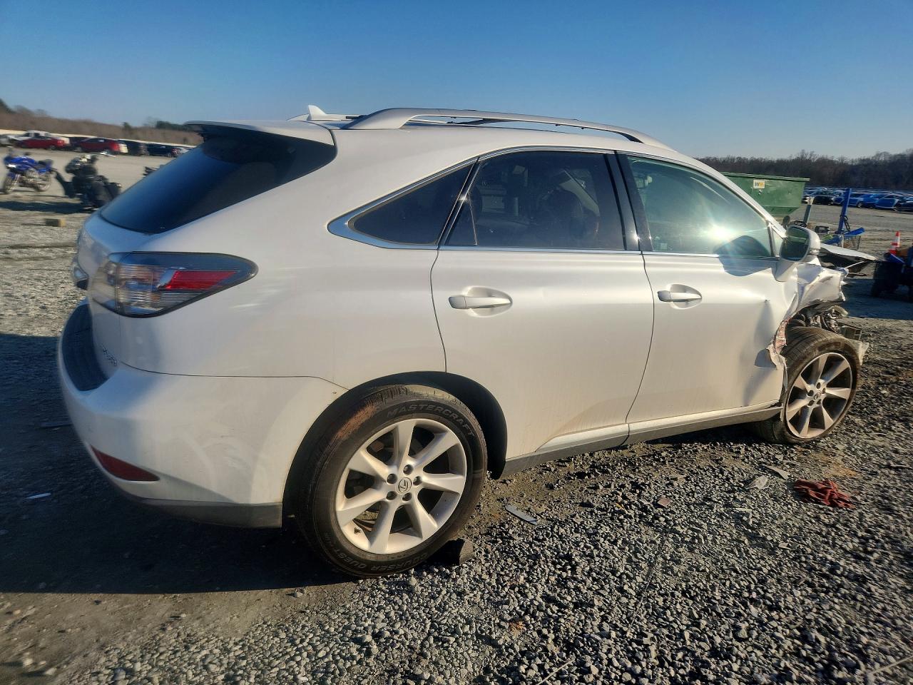 2011 Lexus Rx 350 White vin: 2T2ZK1BA0BC061625