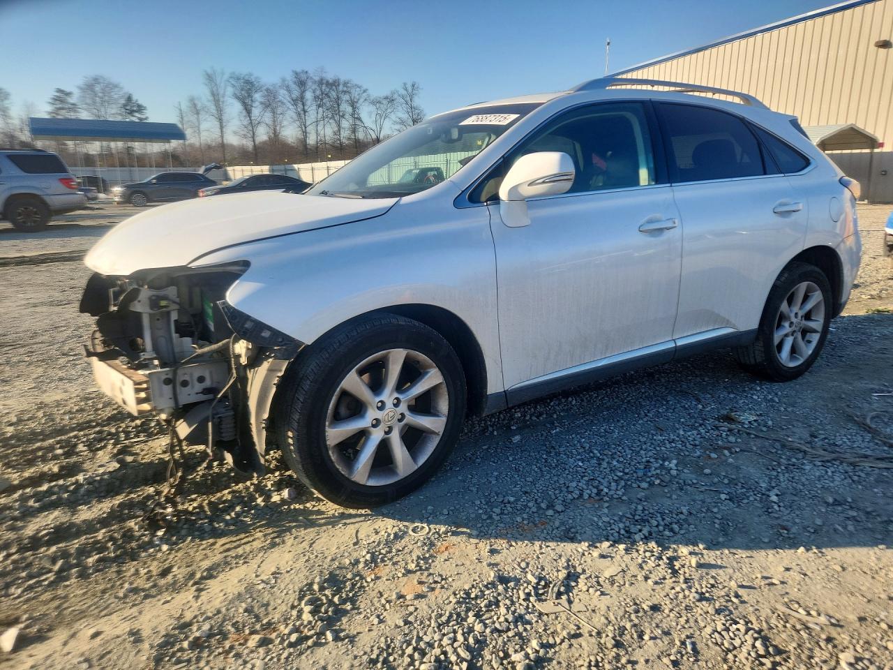 2011 Lexus Rx 350 White vin: 2T2ZK1BA0BC061625