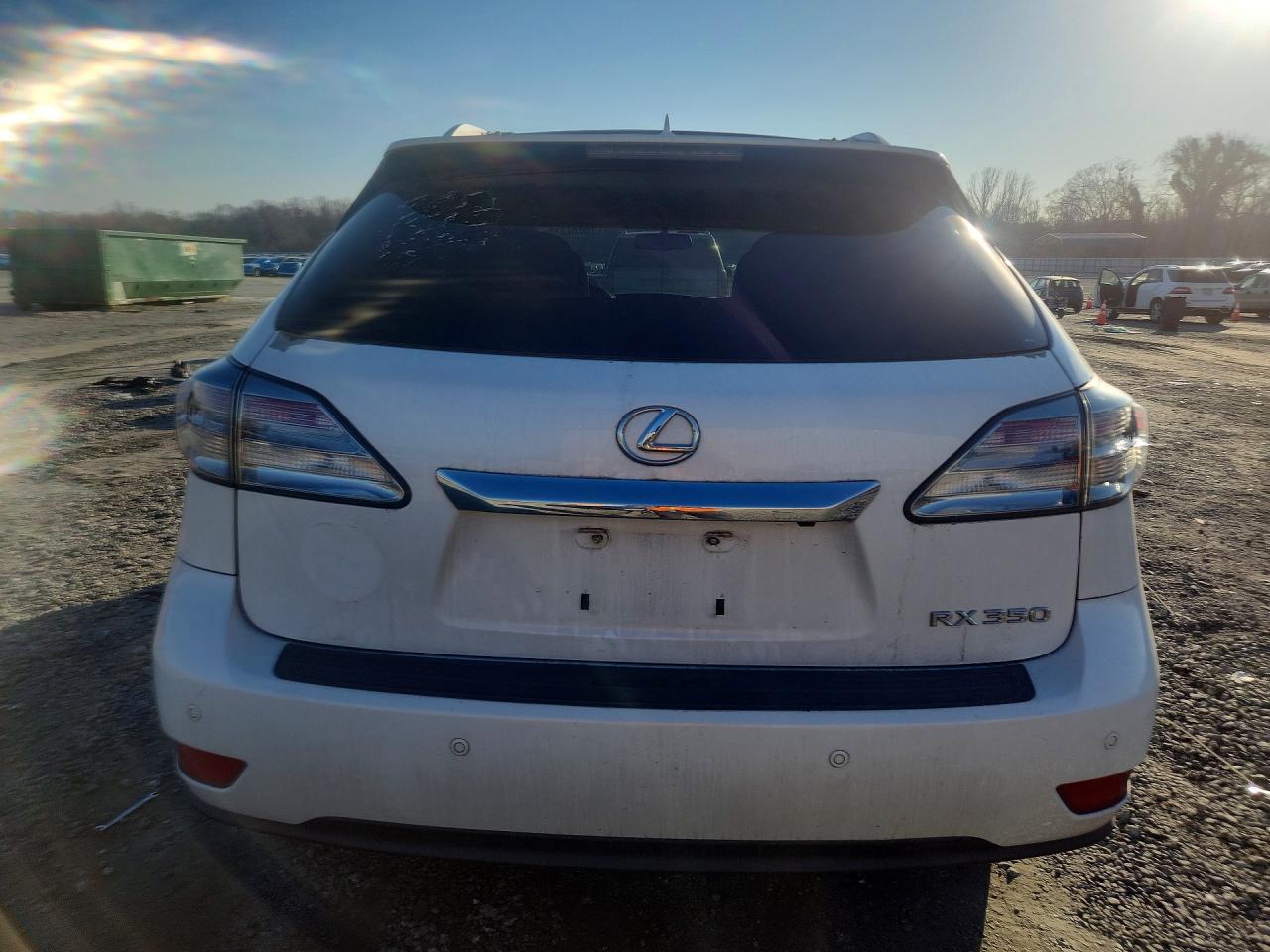 2011 Lexus Rx 350 White vin: 2T2ZK1BA0BC061625