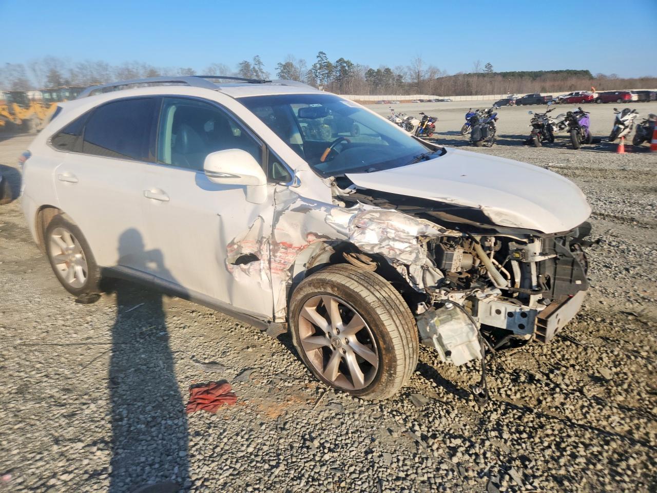2011 Lexus Rx 350 White vin: 2T2ZK1BA0BC061625