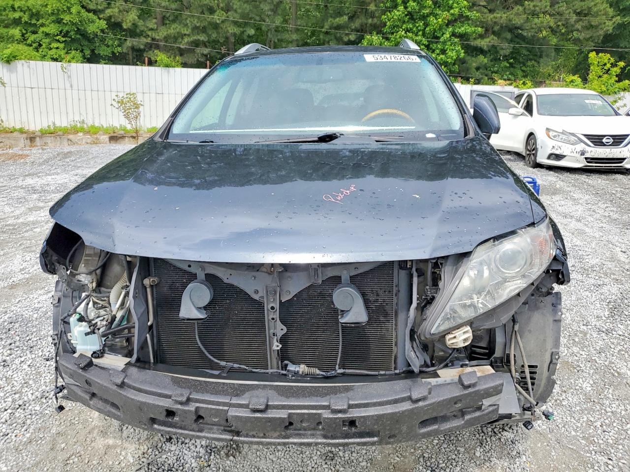 2011 Lexus Rx 350 Blue vin: 2T2ZK1BA0BC062712