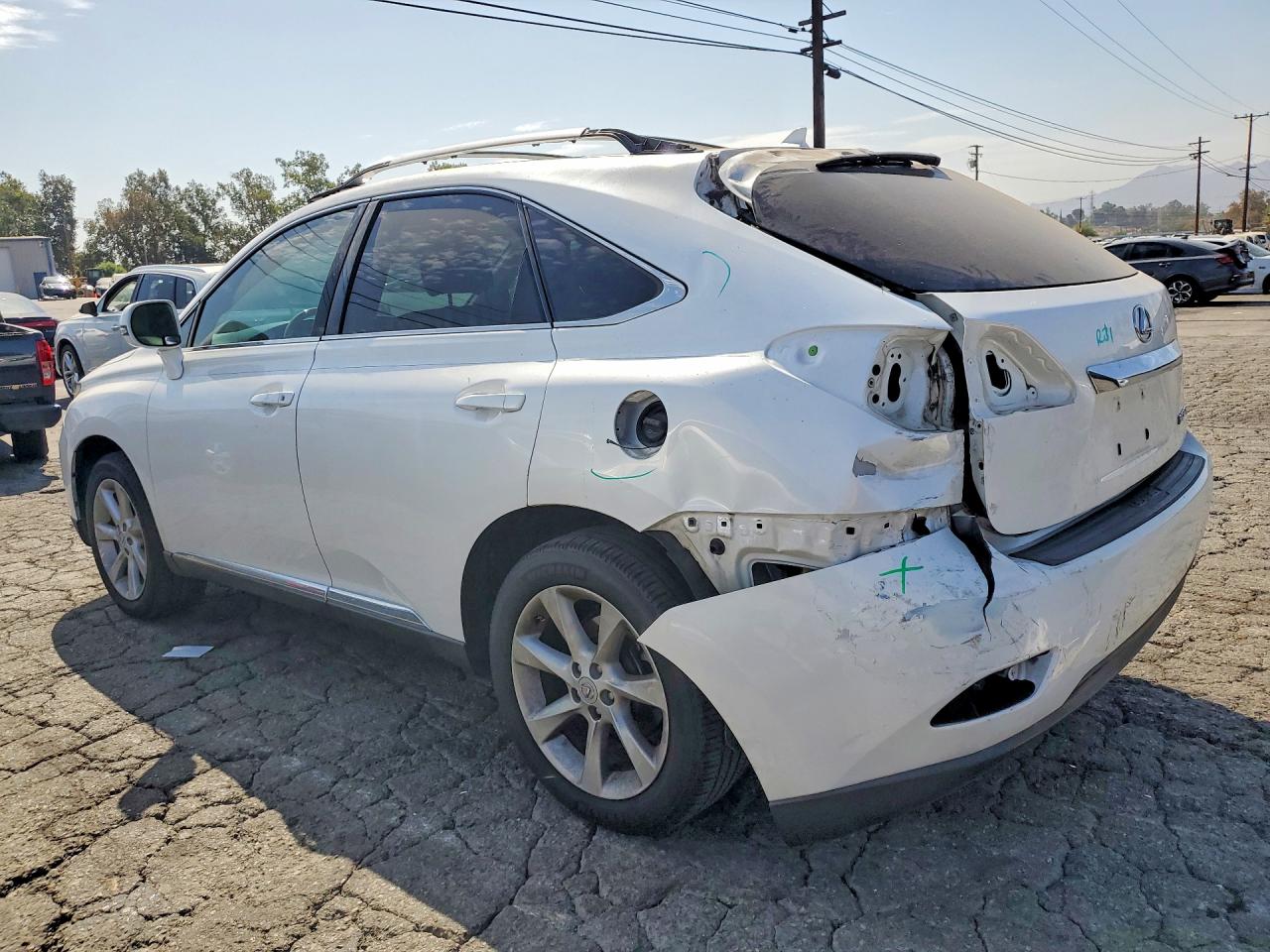 2011 Lexus Rx 350 White vin: 2T2ZK1BA0BC063987