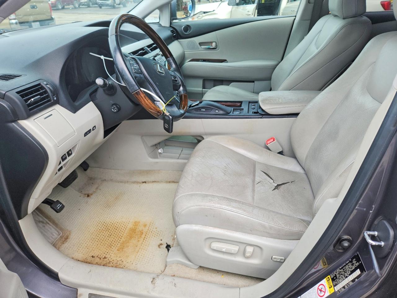 2012 Lexus Rx 350 Gray vin: 2T2ZK1BA0CC071993