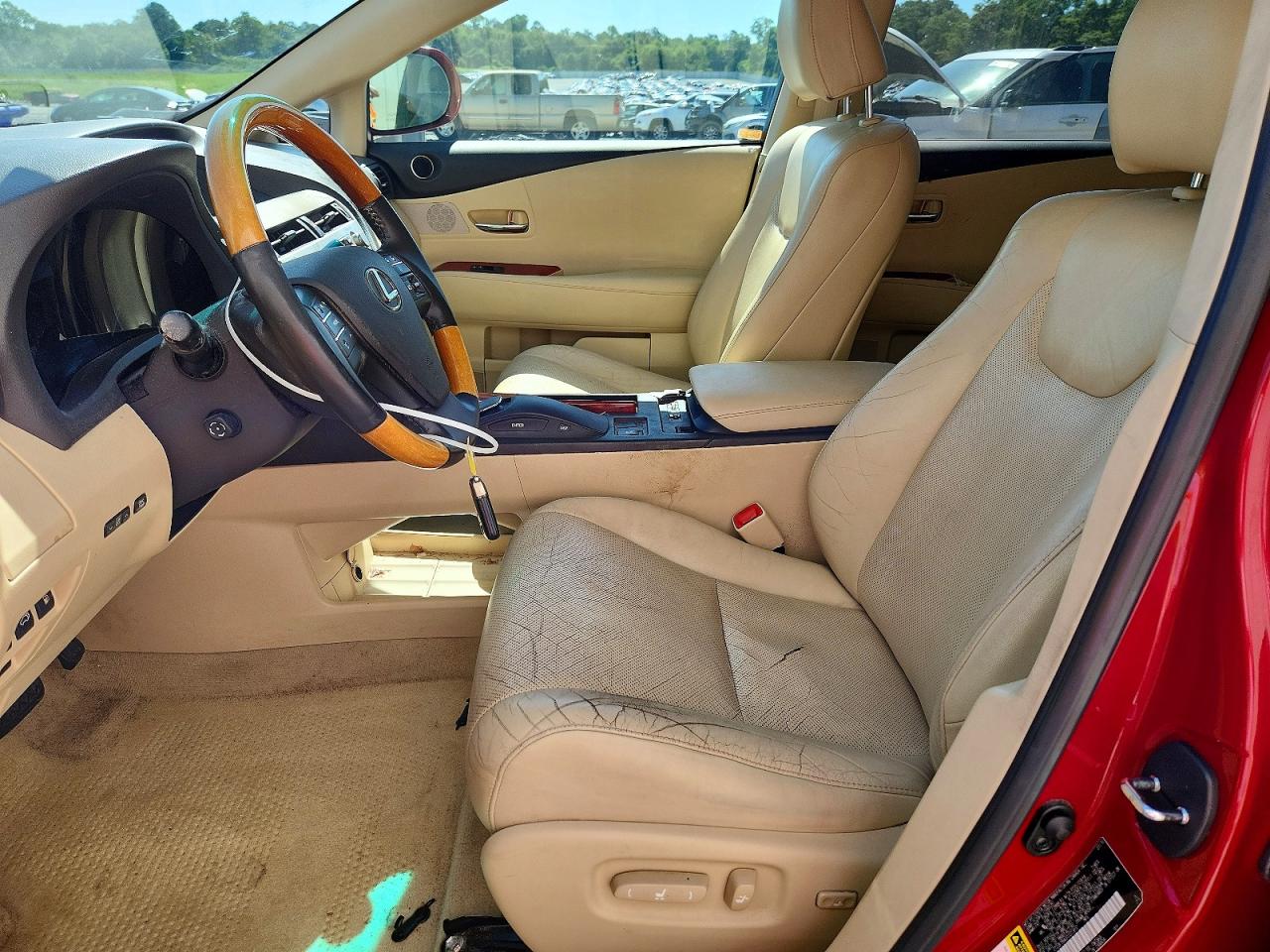2012 Lexus Rx 350 Бордовый vin: 2T2ZK1BA0CC075817
