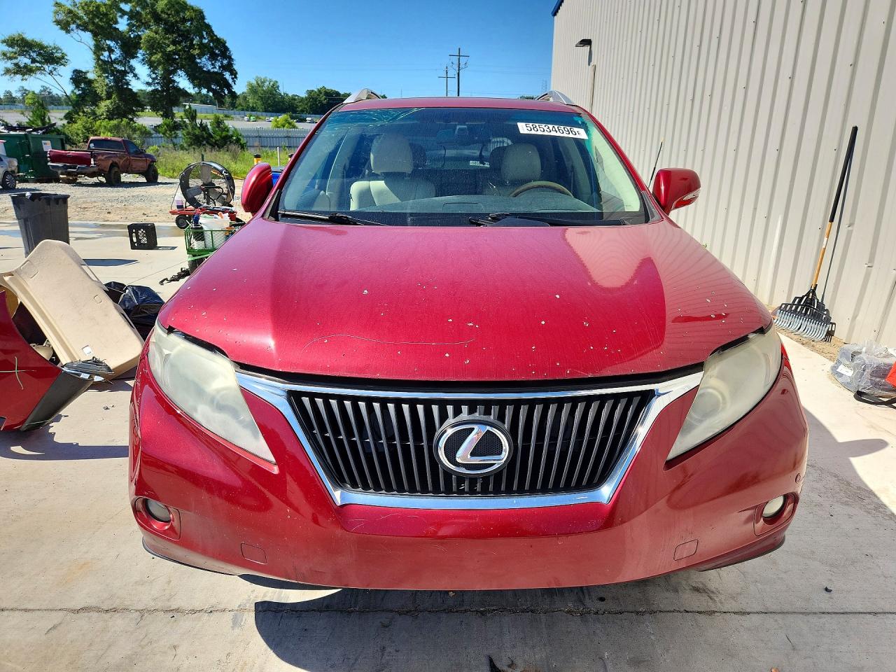 2012 Lexus Rx 350 Бордовый vin: 2T2ZK1BA0CC075817