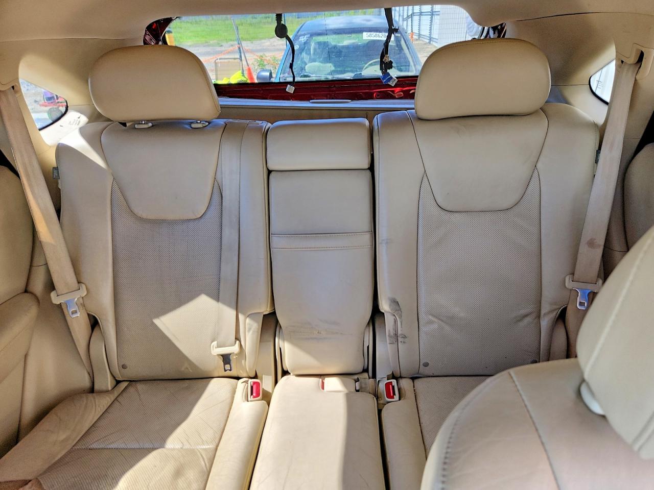 2012 Lexus Rx 350 Бордовый vin: 2T2ZK1BA0CC075817