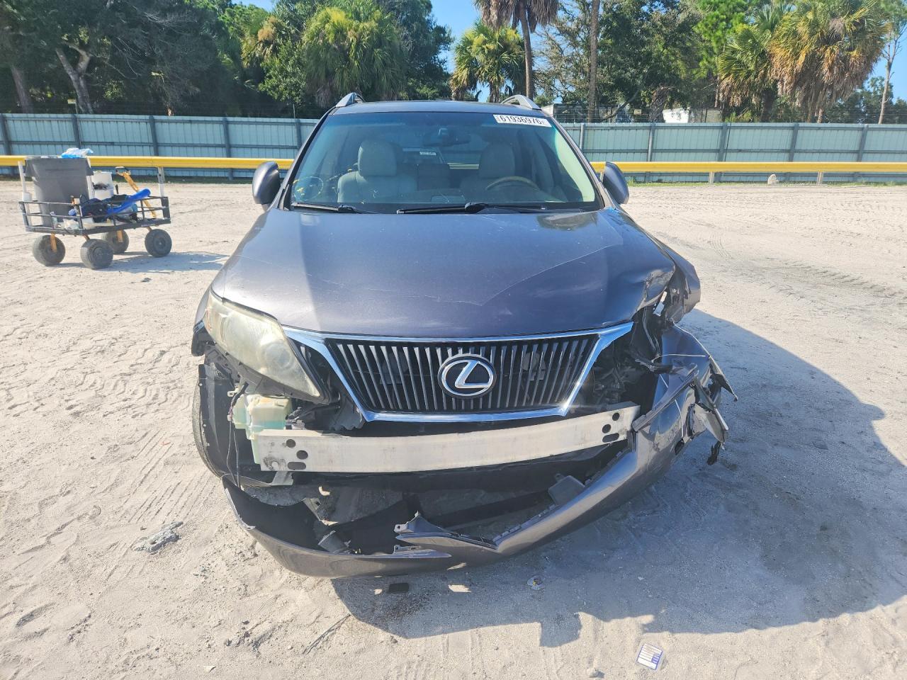 2012 Lexus Rx 350 Gray vin: 2T2ZK1BA0CC077065