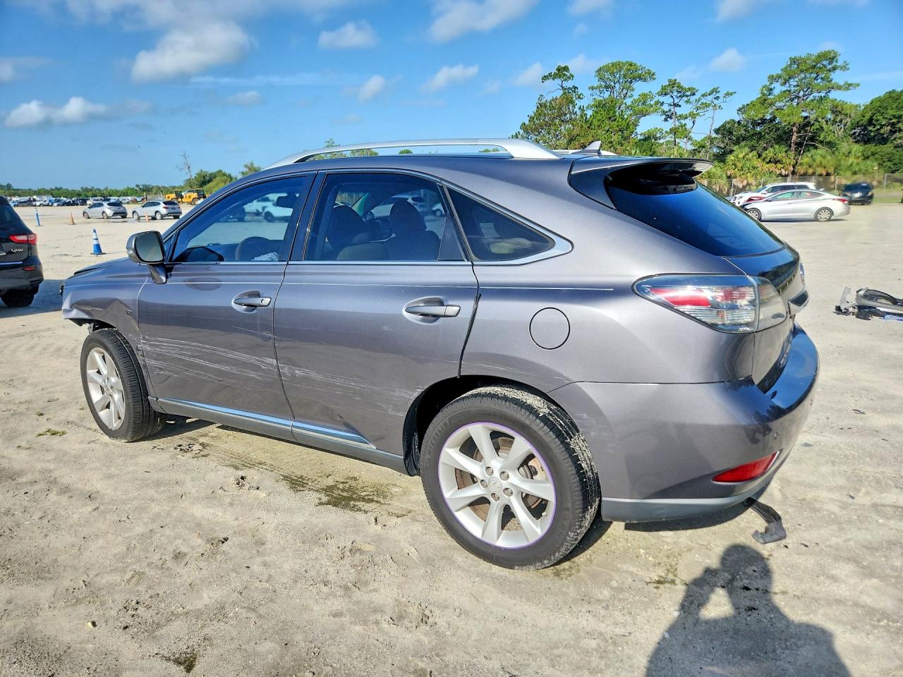 2012 Lexus Rx 350 Gray vin: 2T2ZK1BA0CC077065