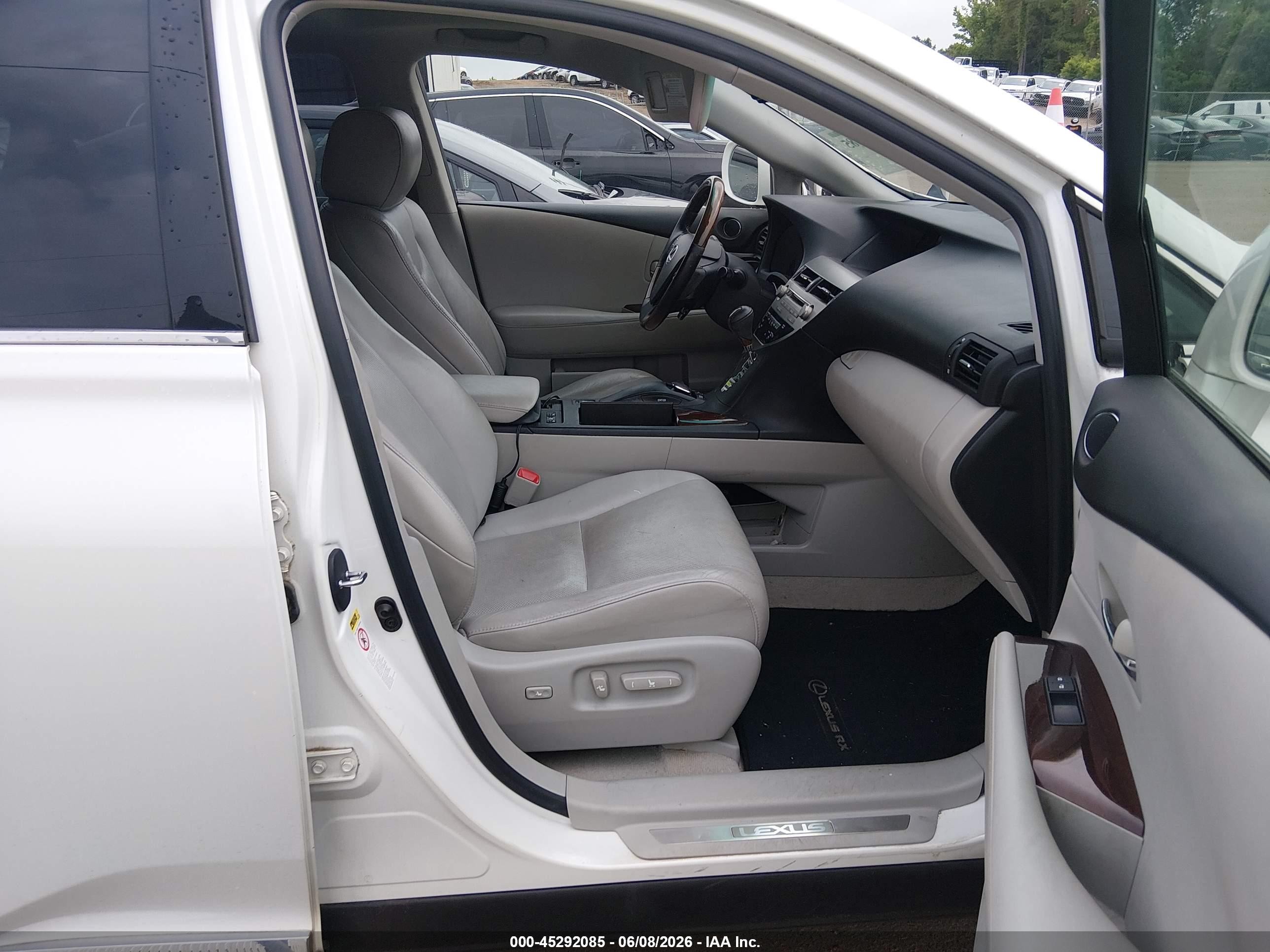 2012 Lexus Rx 350 White vin: 2T2ZK1BA0CC080256