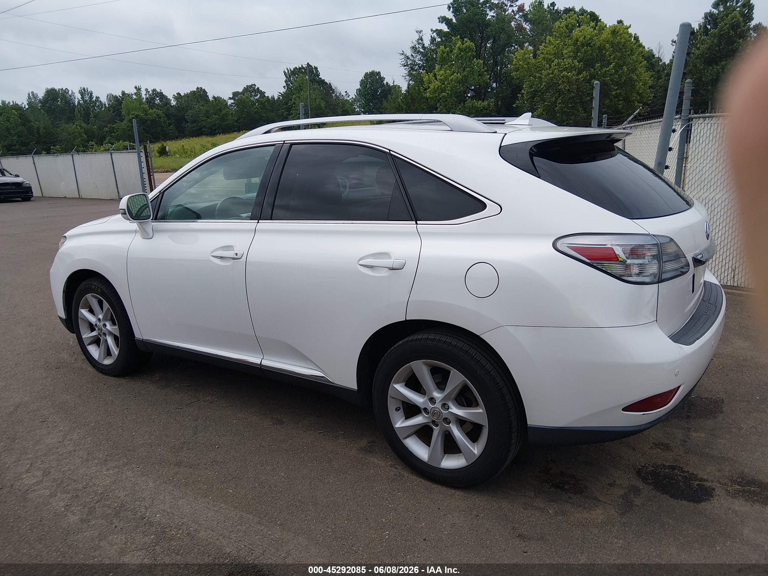 2012 Lexus Rx 350 White vin: 2T2ZK1BA0CC080256