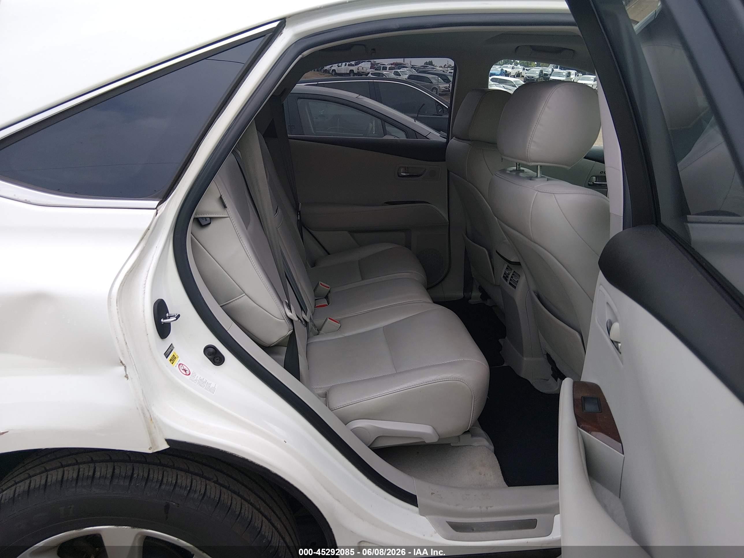 2012 Lexus Rx 350 White vin: 2T2ZK1BA0CC080256