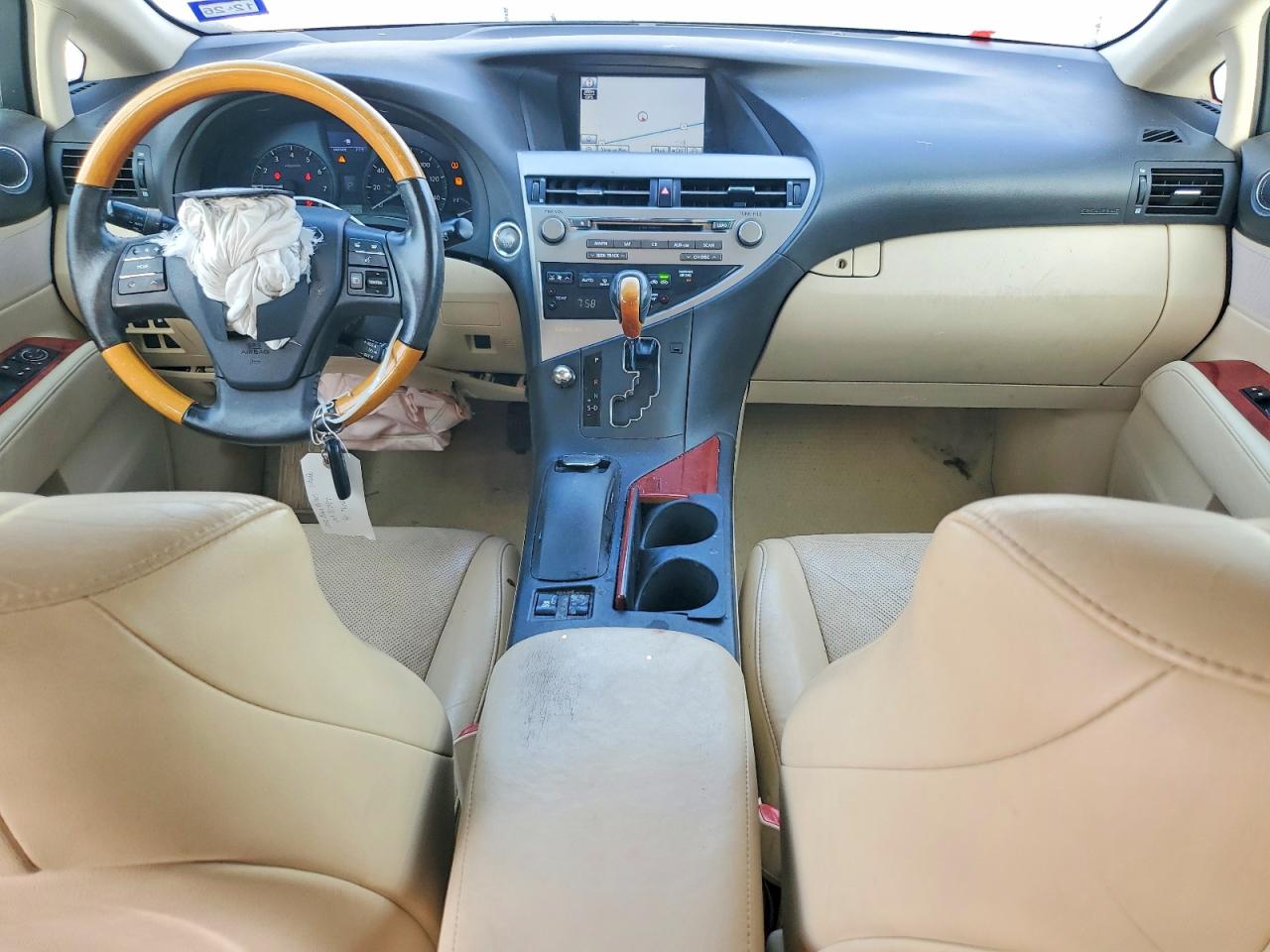 2012 Lexus Rx 350 White vin: 2T2ZK1BA0CC081097