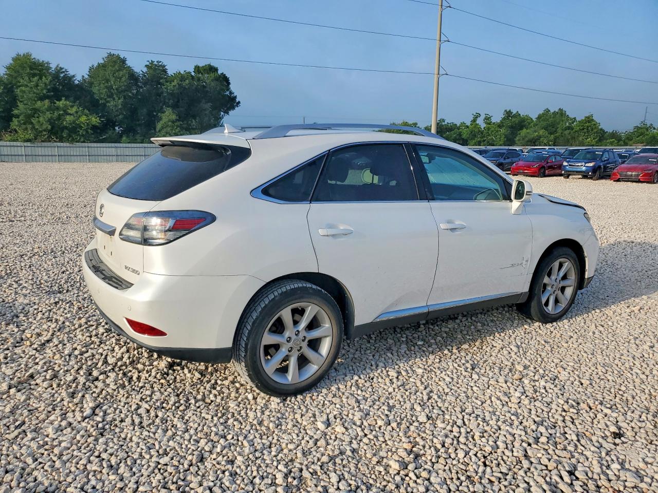2012 Lexus Rx 350 White vin: 2T2ZK1BA0CC081097