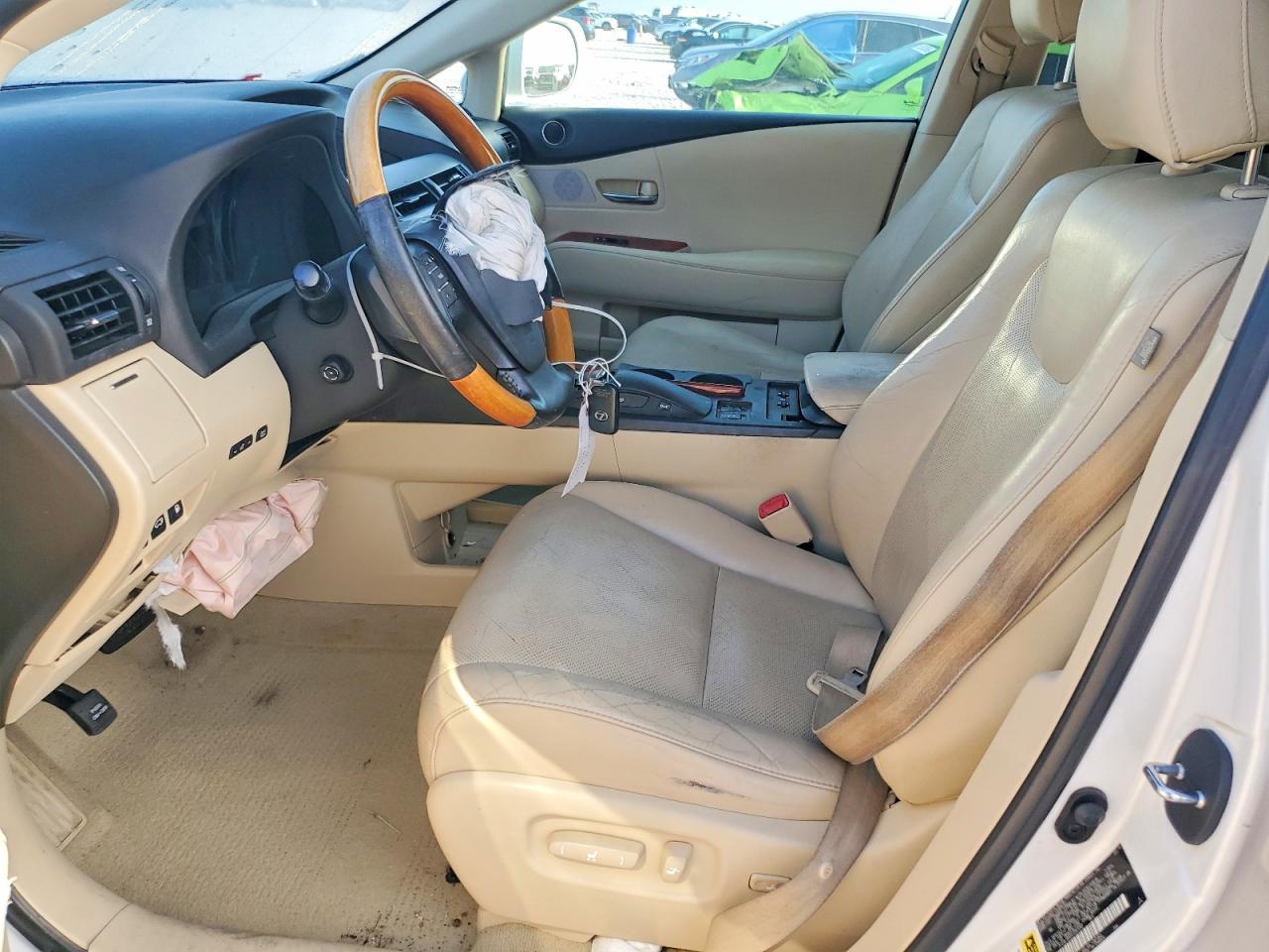 2012 Lexus Rx 350 White vin: 2T2ZK1BA0CC081097
