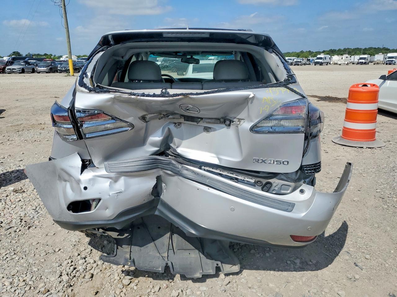 2012 Lexus Rx 350 Silver vin: 2T2ZK1BA0CC085487