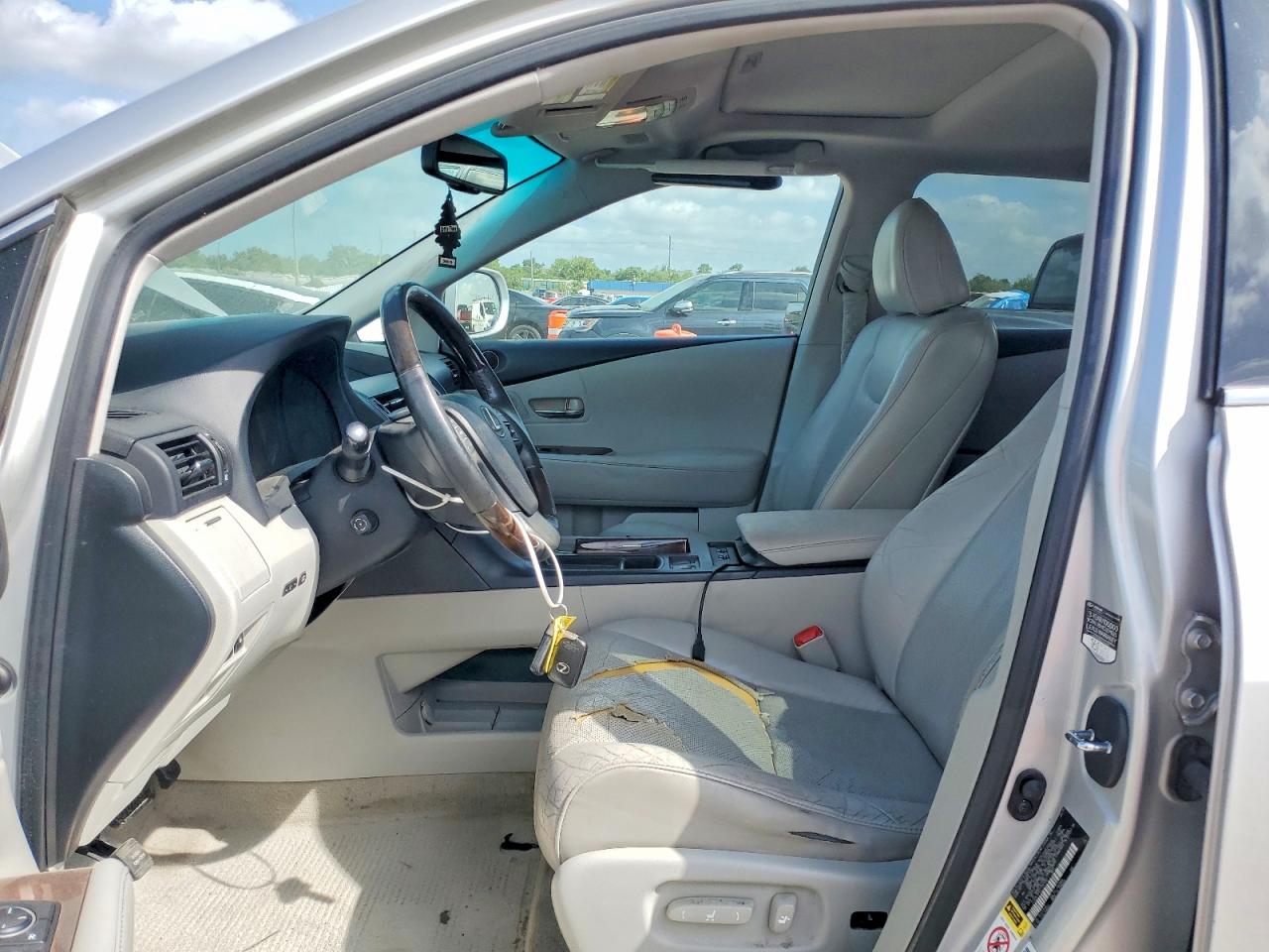 2012 Lexus Rx 350 Silver vin: 2T2ZK1BA0CC085487