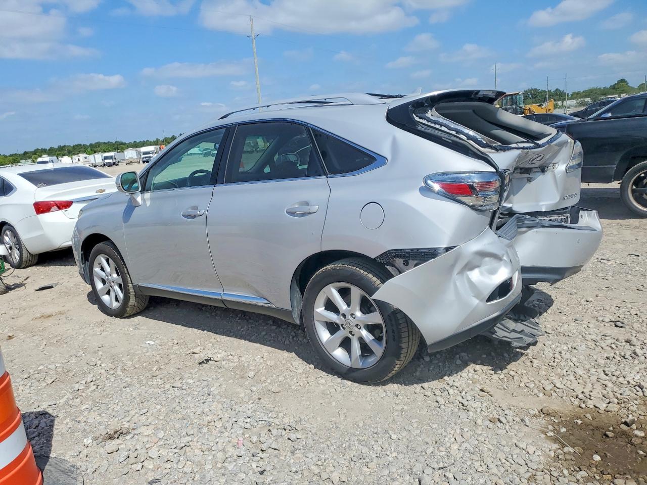 2012 Lexus Rx 350 Silver vin: 2T2ZK1BA0CC085487