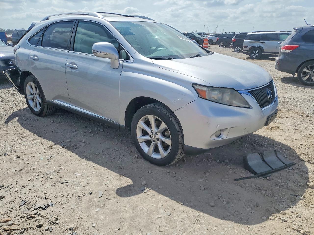 2012 Lexus Rx 350 Silver vin: 2T2ZK1BA0CC085487