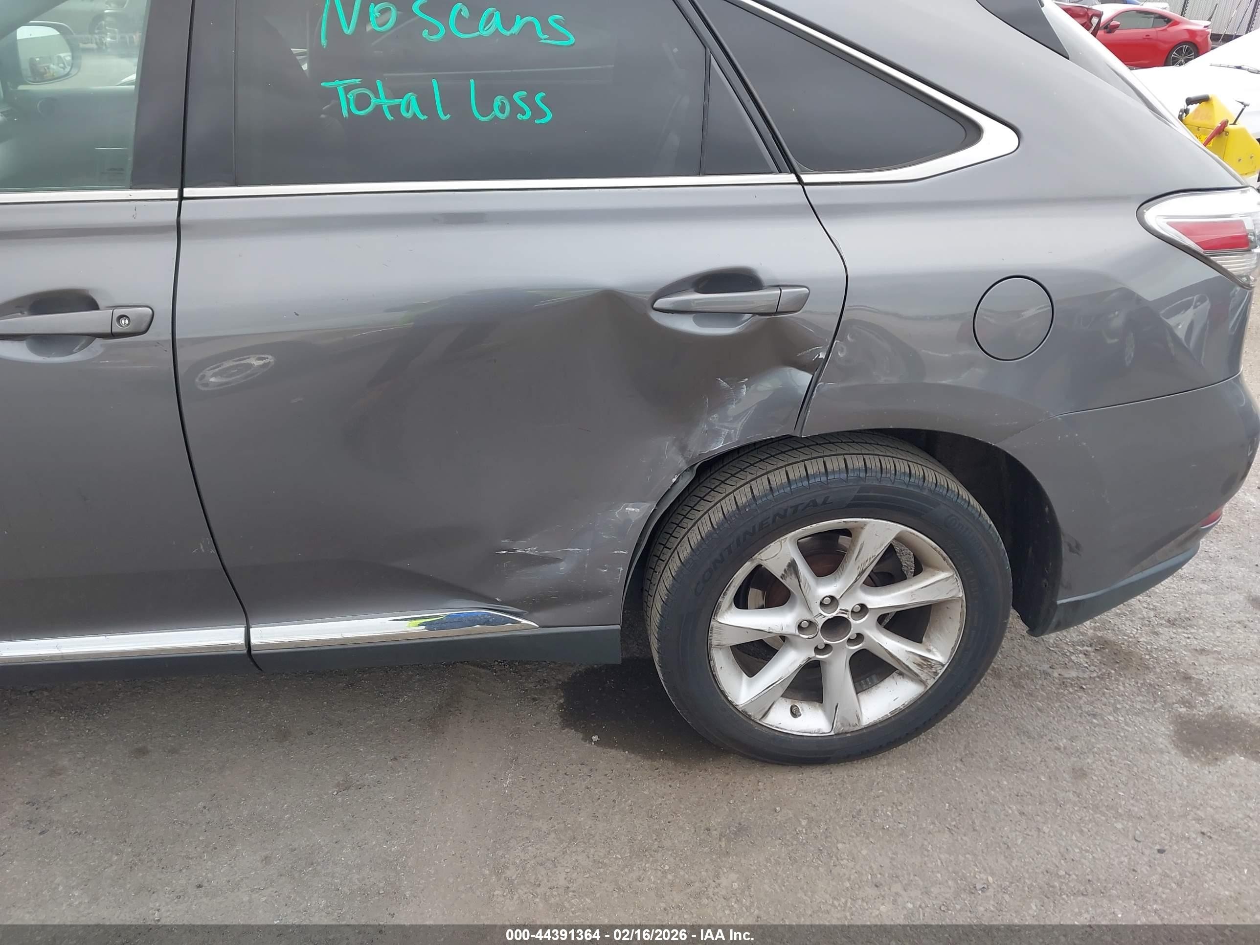 2012 Lexus Rx 350   Серый vin: 2T2ZK1BA0CC086624
