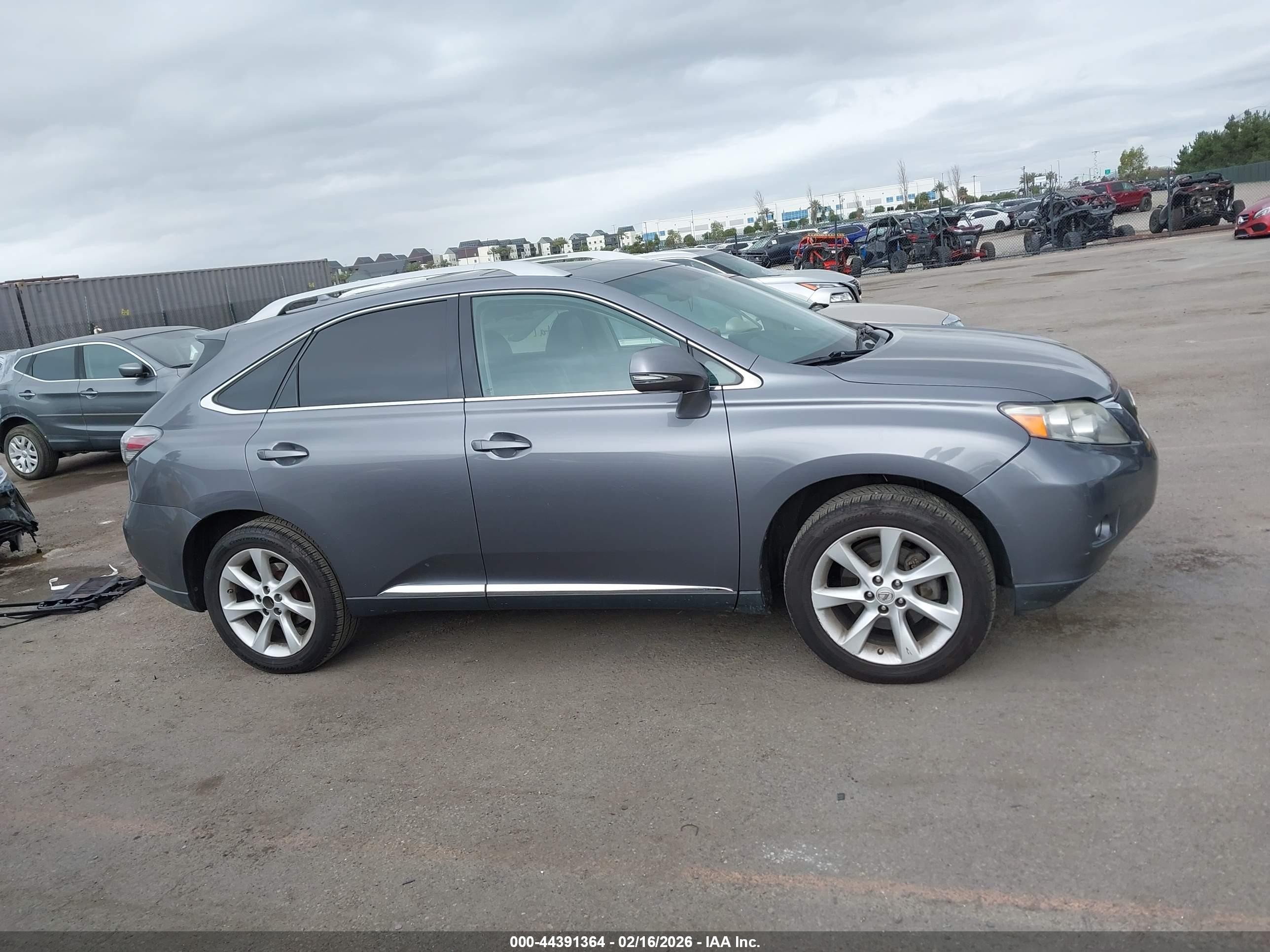 2012 Lexus Rx 350   Серый vin: 2T2ZK1BA0CC086624