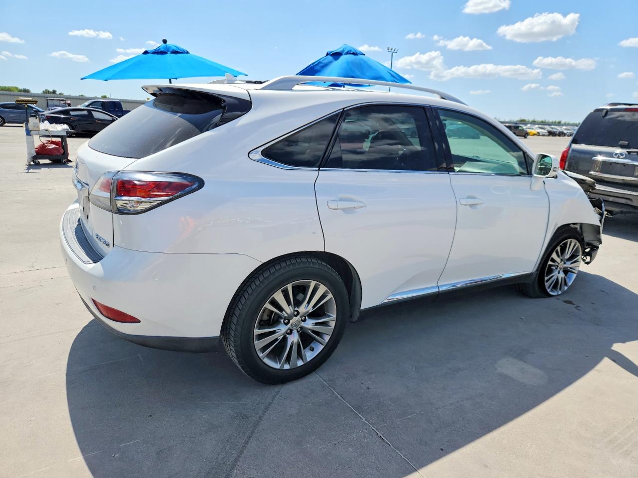 2013 Lexus Rx 350 Белый vin: 2T2ZK1BA0DC089752