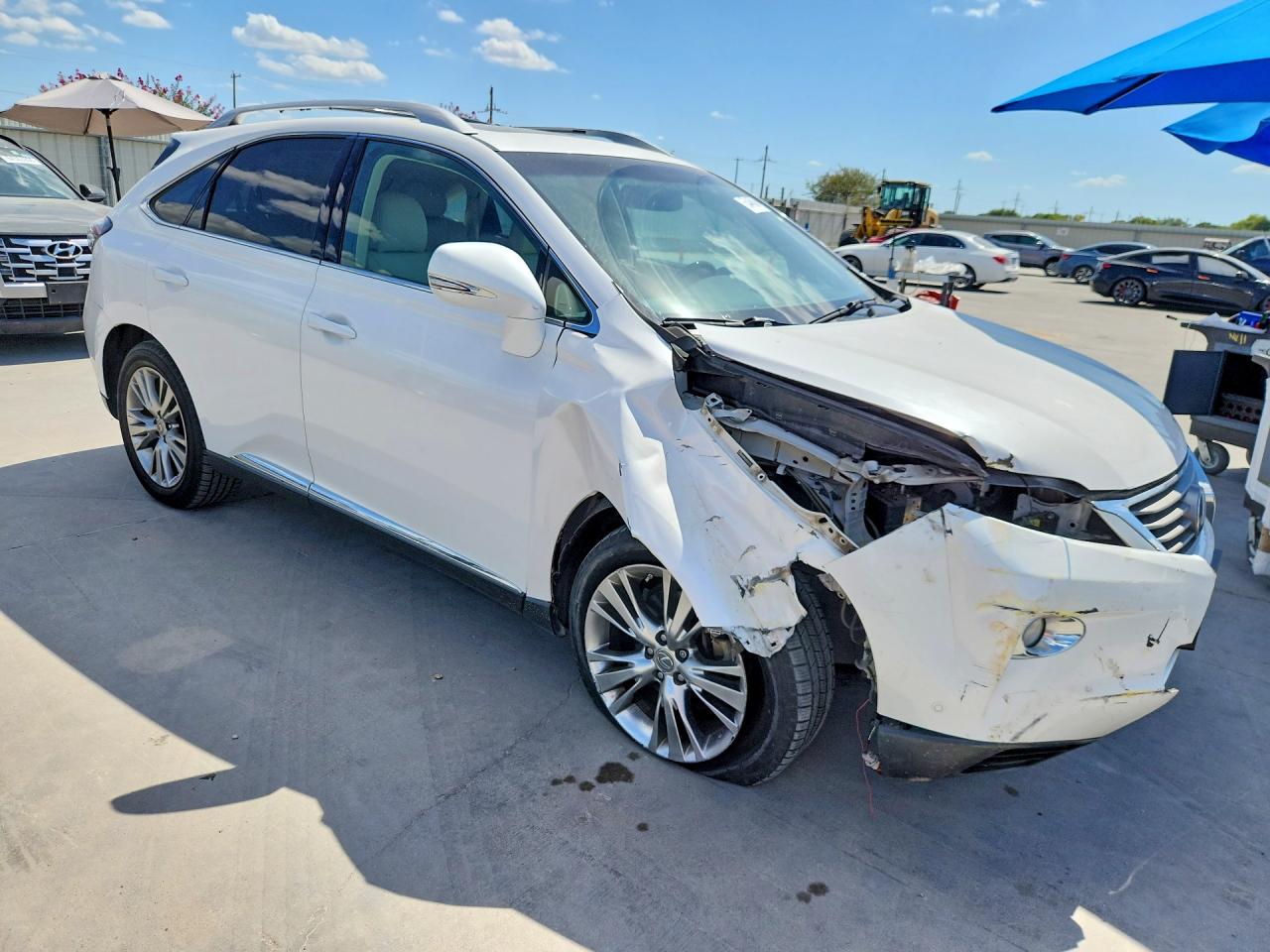 2013 Lexus Rx 350 Белый vin: 2T2ZK1BA0DC089752