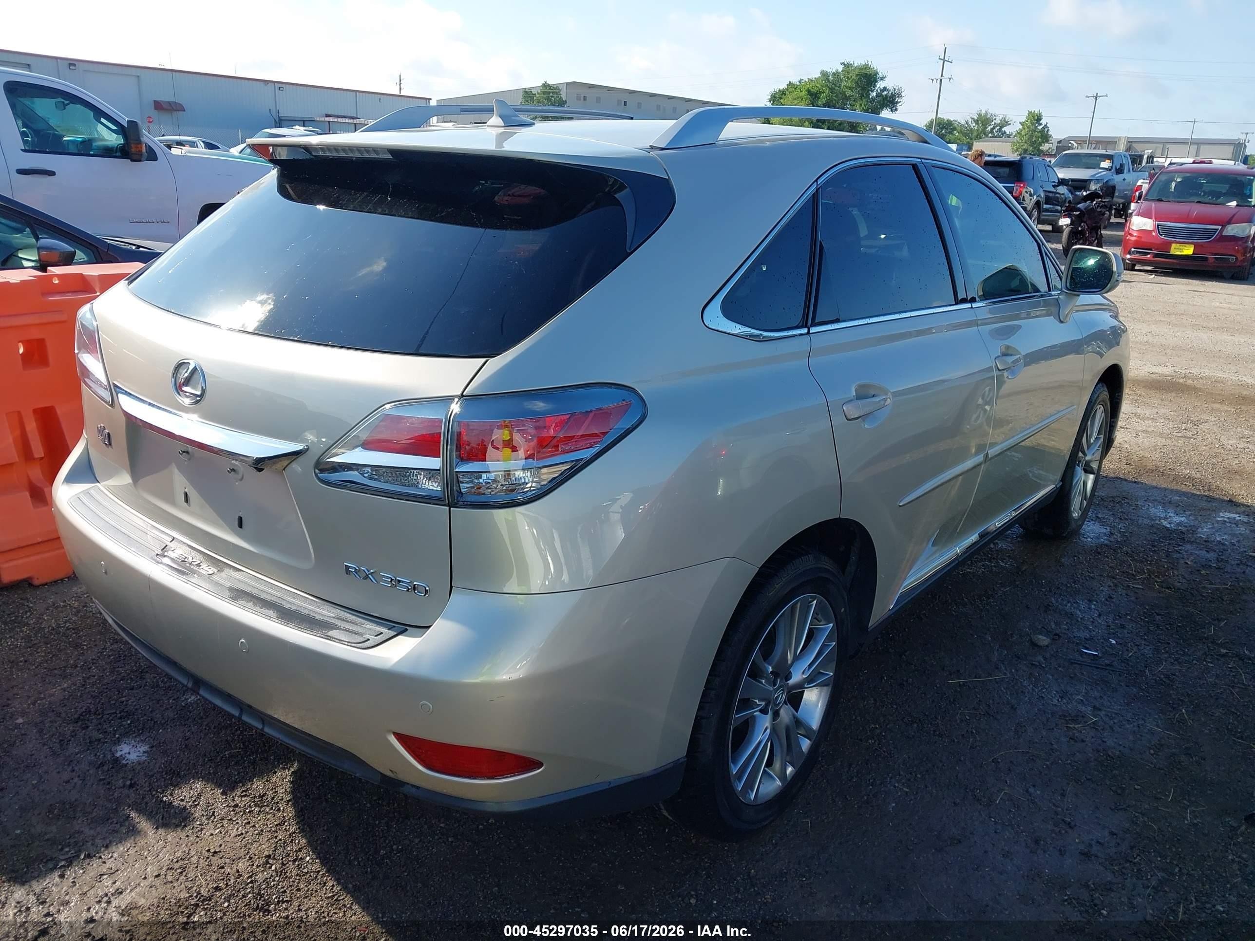 2013 Lexus Rx 350 Tan vin: 2T2ZK1BA0DC090058