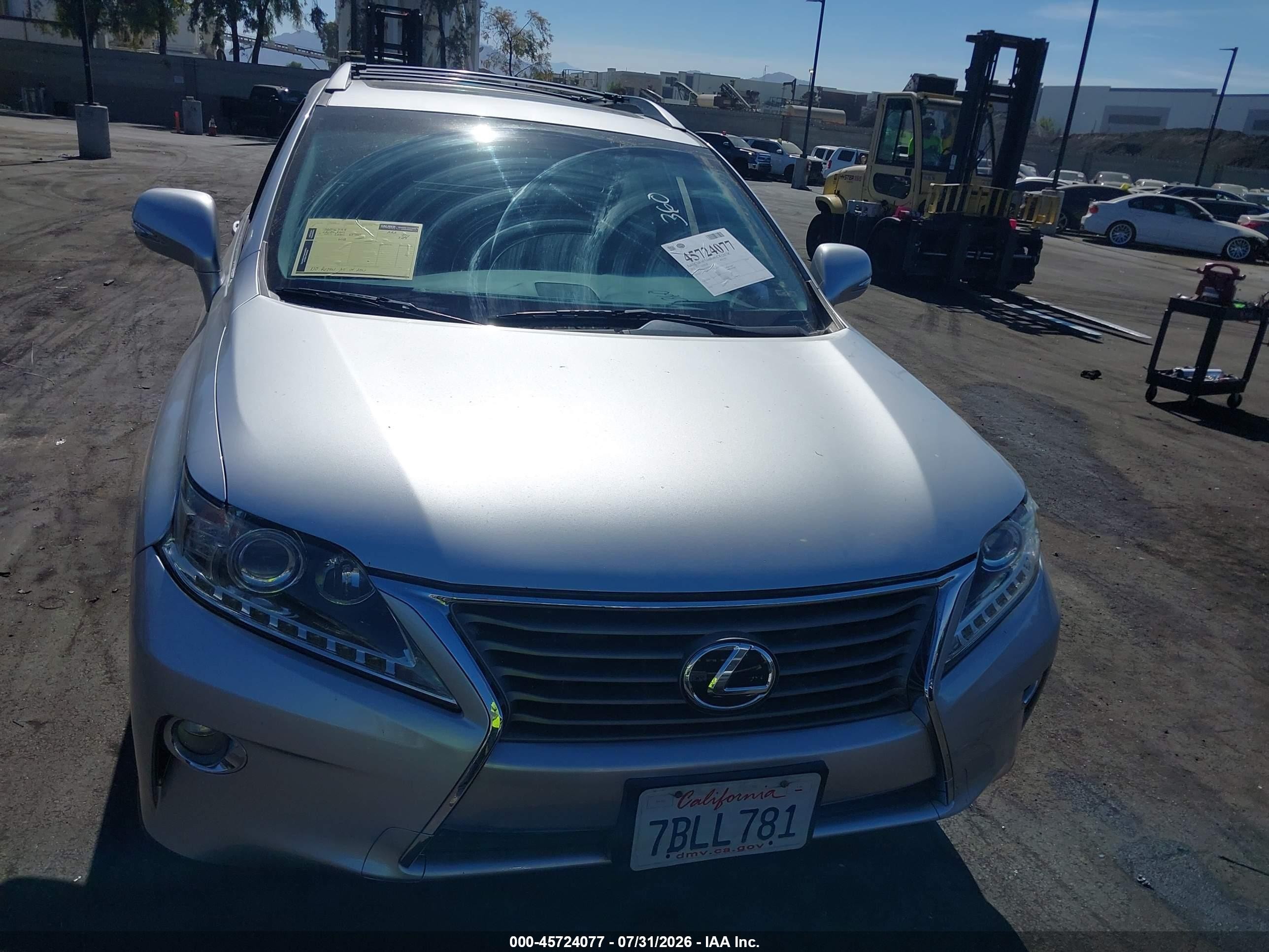 2013 Lexus Rx 350   Silver vin: 2T2ZK1BA0DC092280