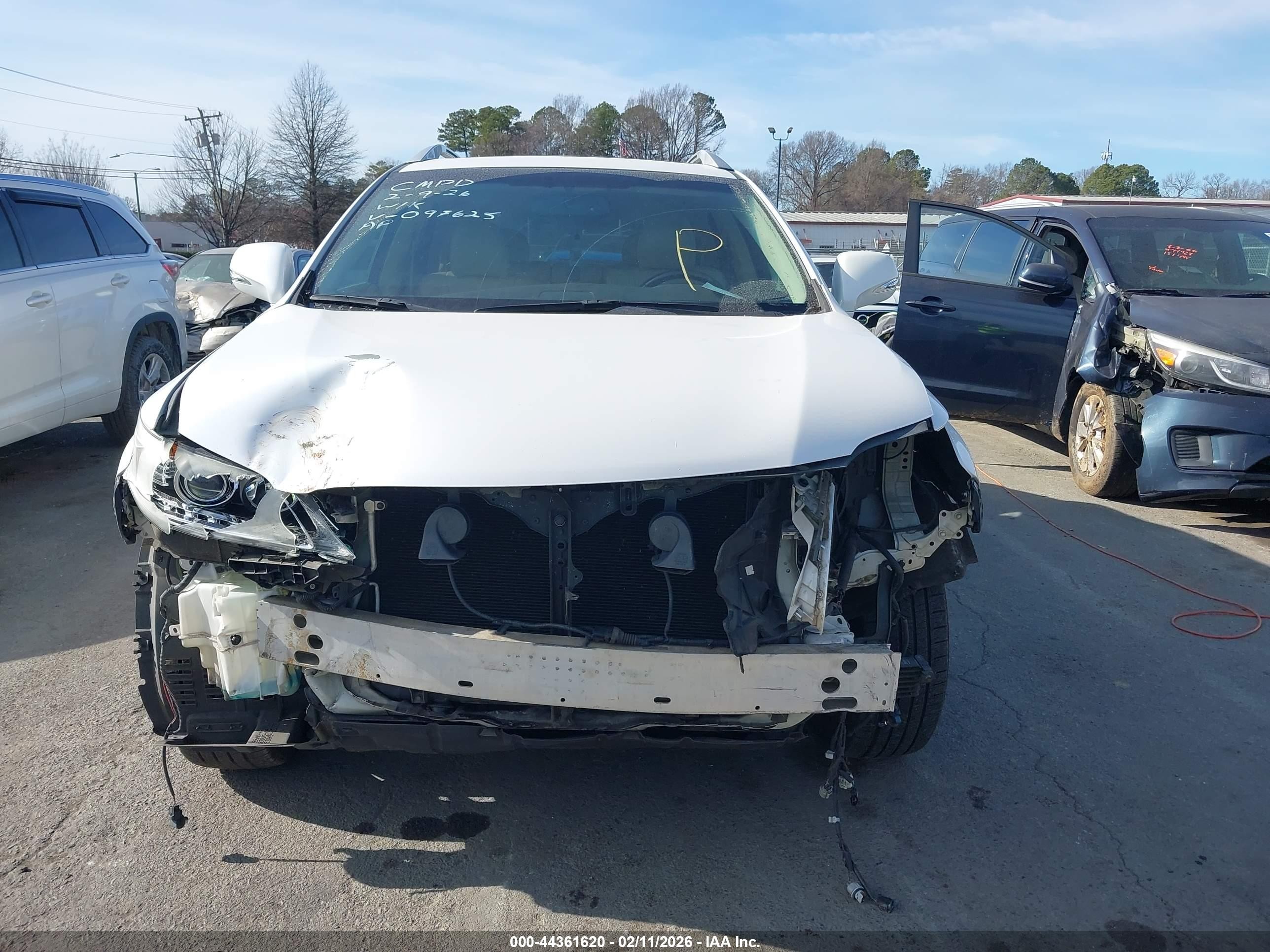 2013 Lexus Rx 350   White vin: 2T2ZK1BA0DC097625