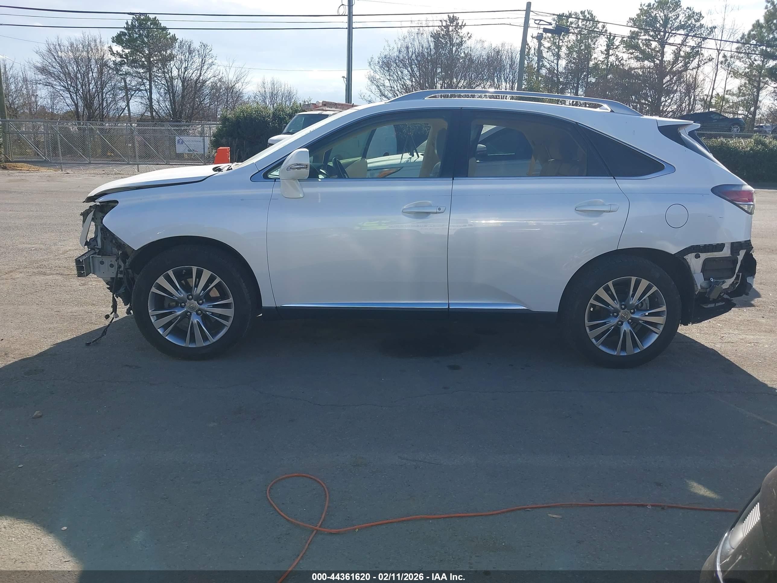 2013 Lexus Rx 350   White vin: 2T2ZK1BA0DC097625