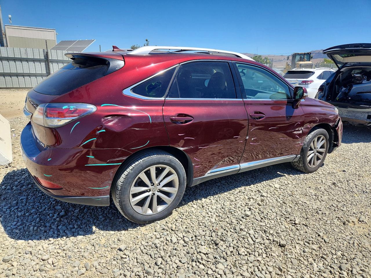 2013 Lexus Rx 350 Burgundy vin: 2T2ZK1BA0DC100541