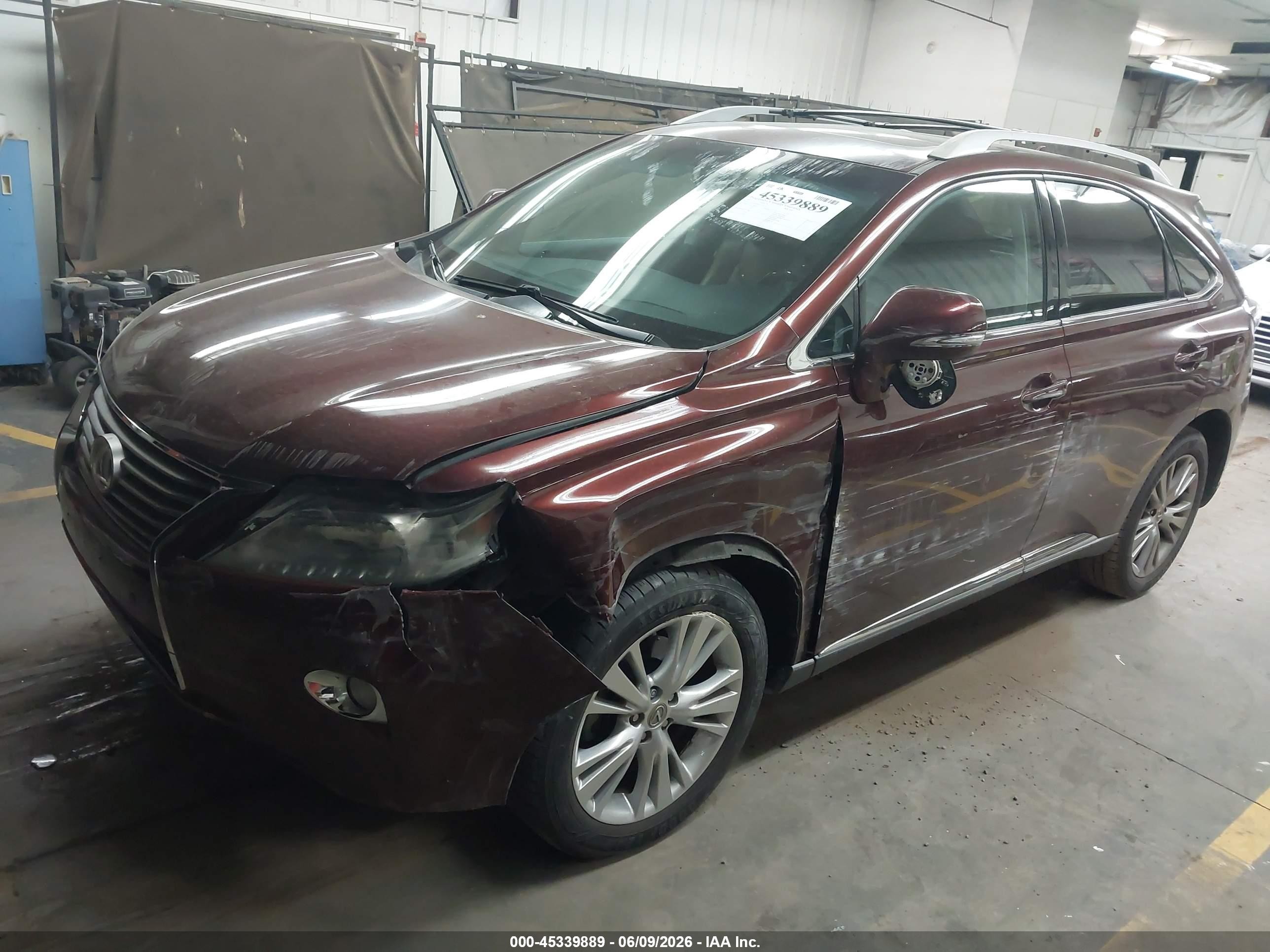 2013 Lexus Rx 350 Burgundy vin: 2T2ZK1BA0DC111247
