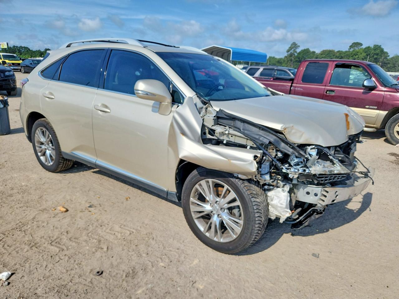 2013 Lexus Rx 350 Beige vin: 2T2ZK1BA0DC113547