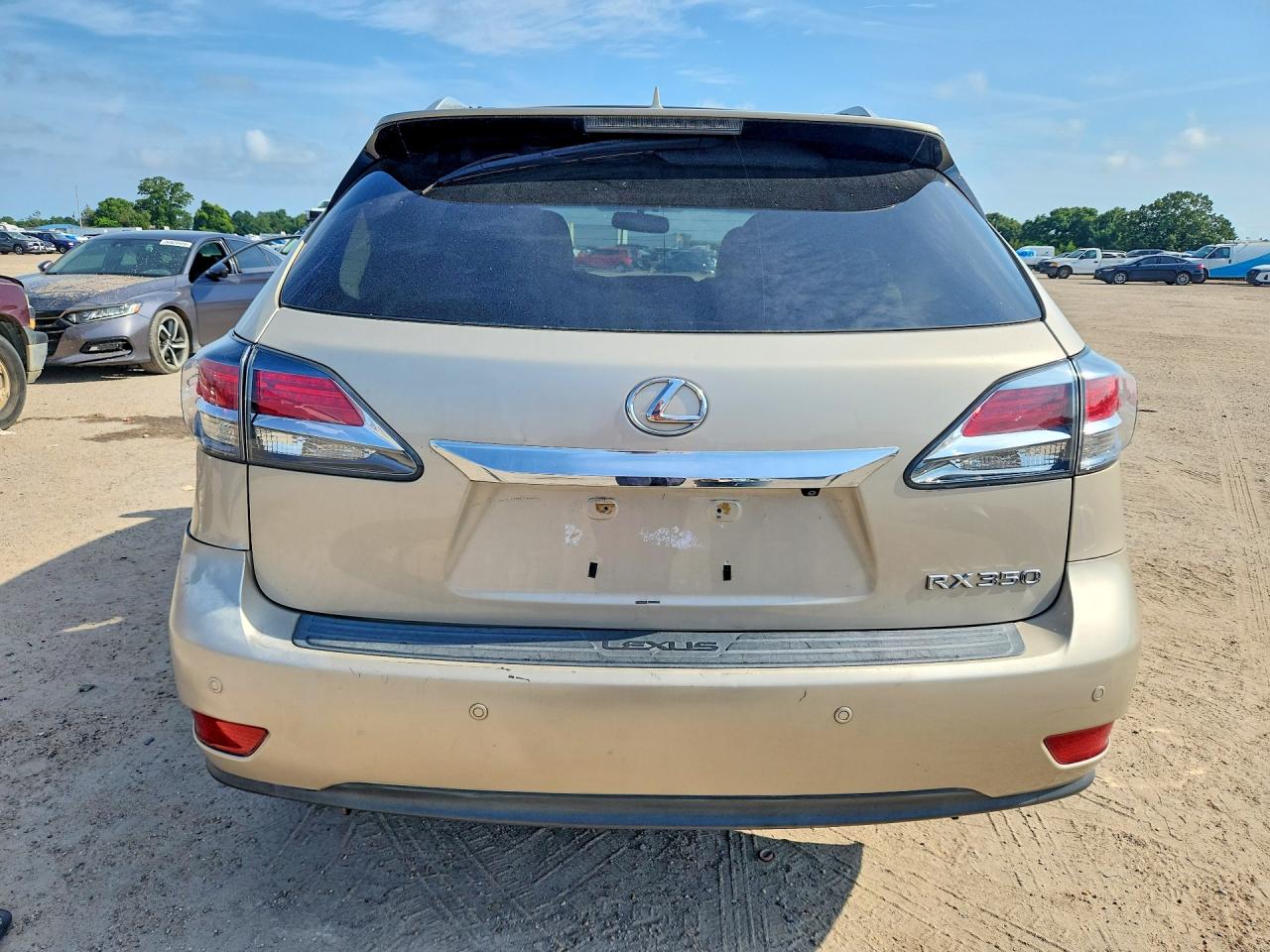 2013 Lexus Rx 350 Beige vin: 2T2ZK1BA0DC113547
