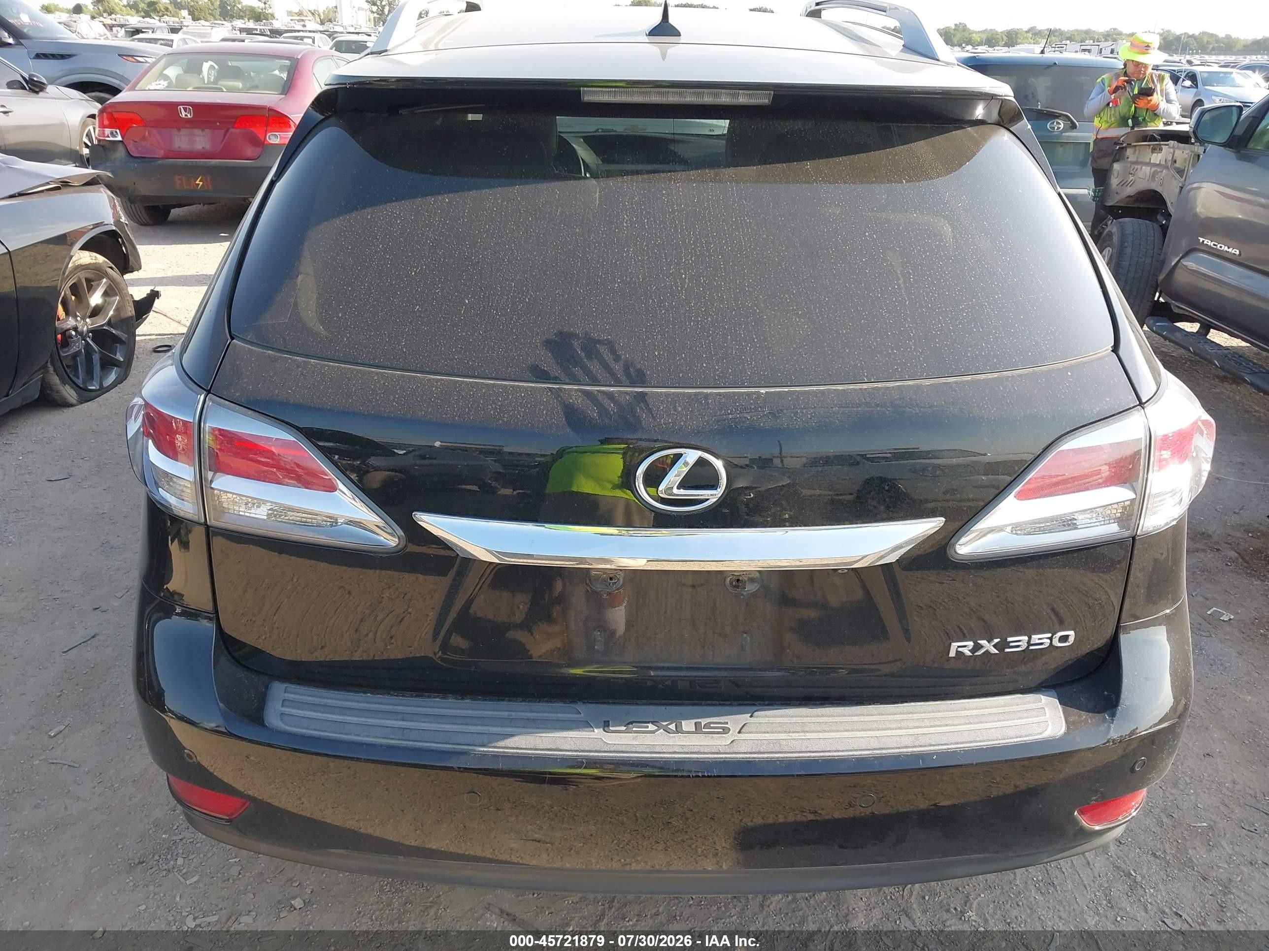 2013 Lexus Rx 350   Black vin: 2T2ZK1BA0DC116996
