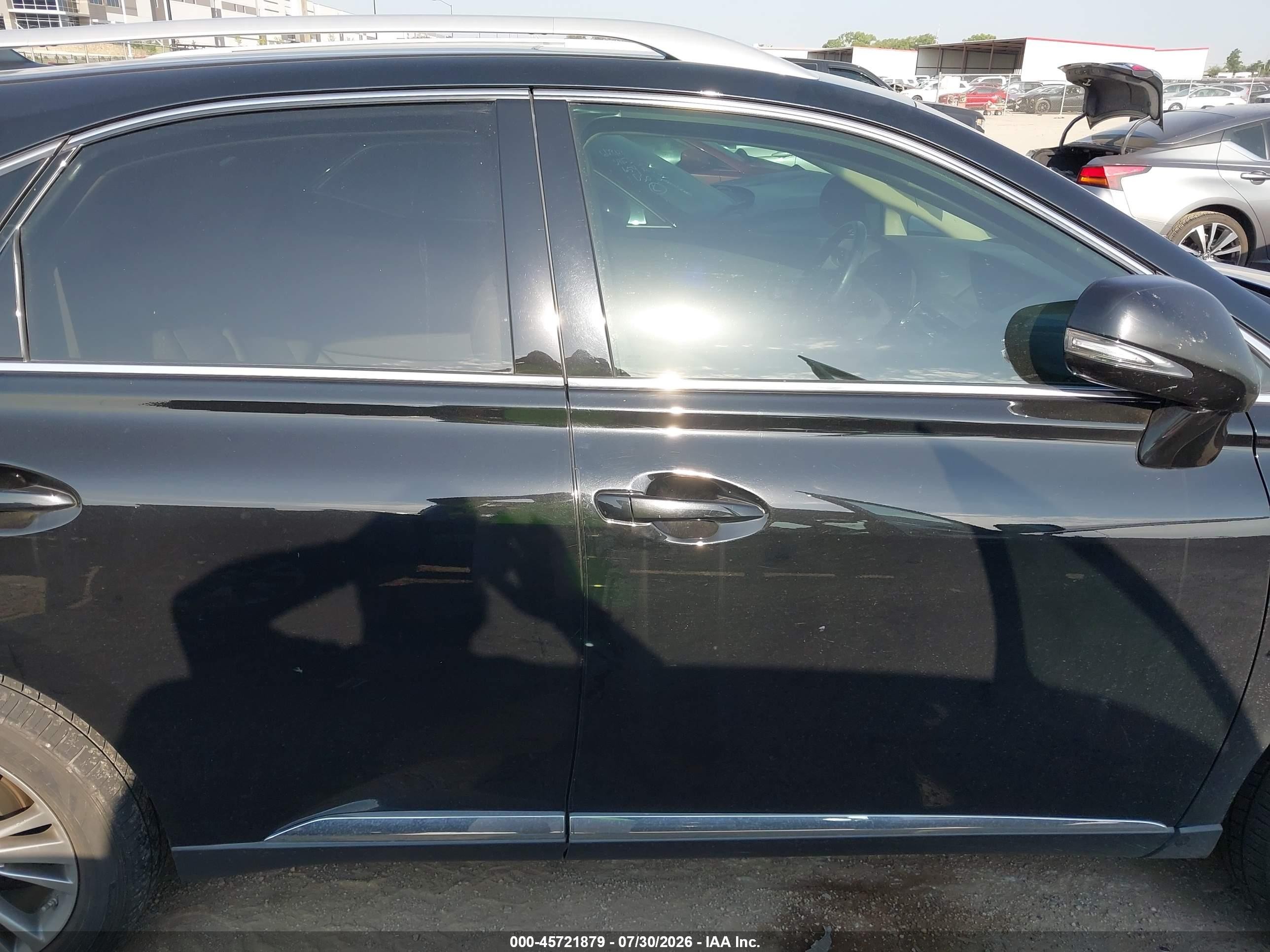 2013 Lexus Rx 350   Black vin: 2T2ZK1BA0DC116996