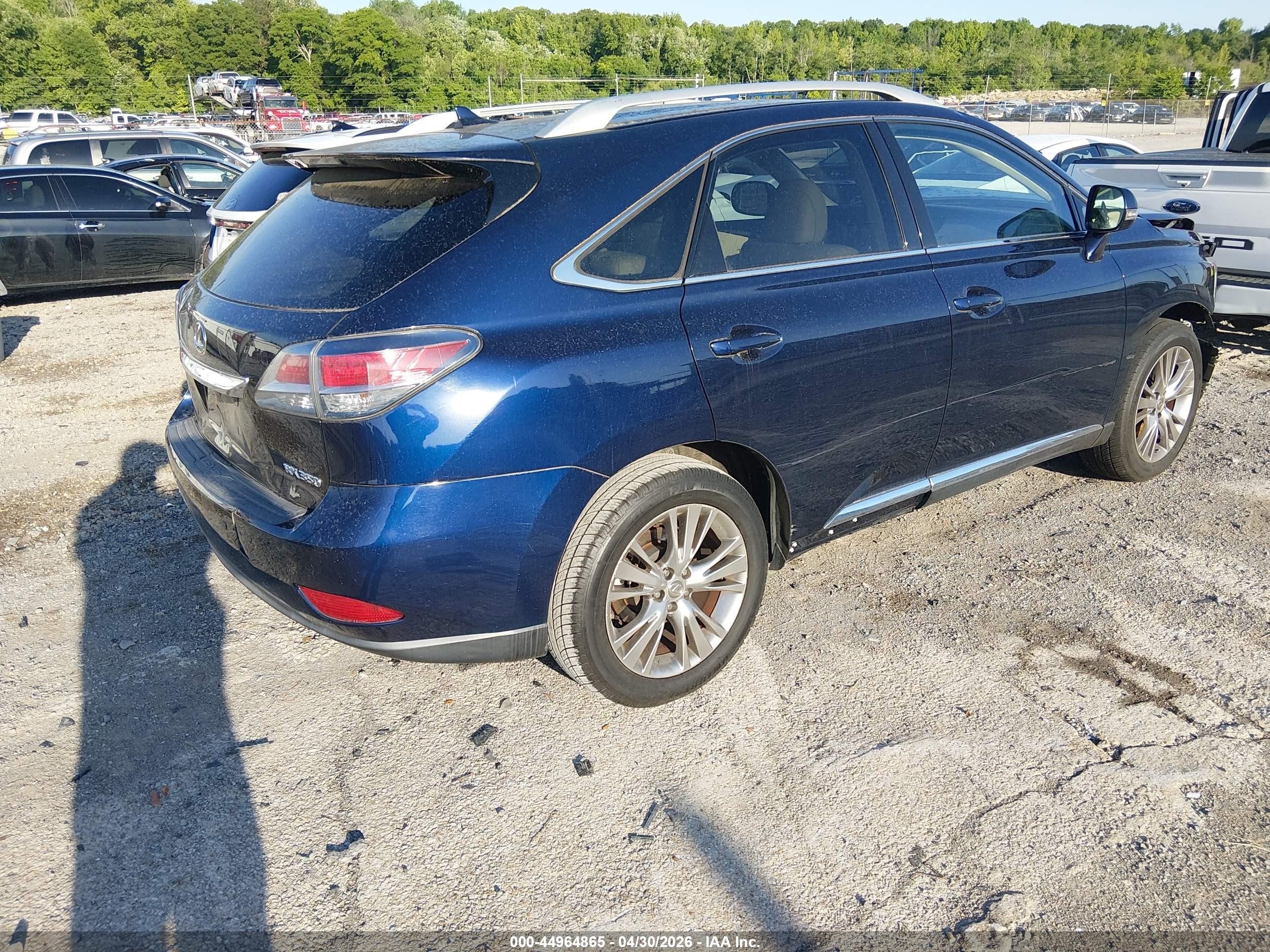 2013 Lexus Rx 350 Blue vin: 2T2ZK1BA0DC123110