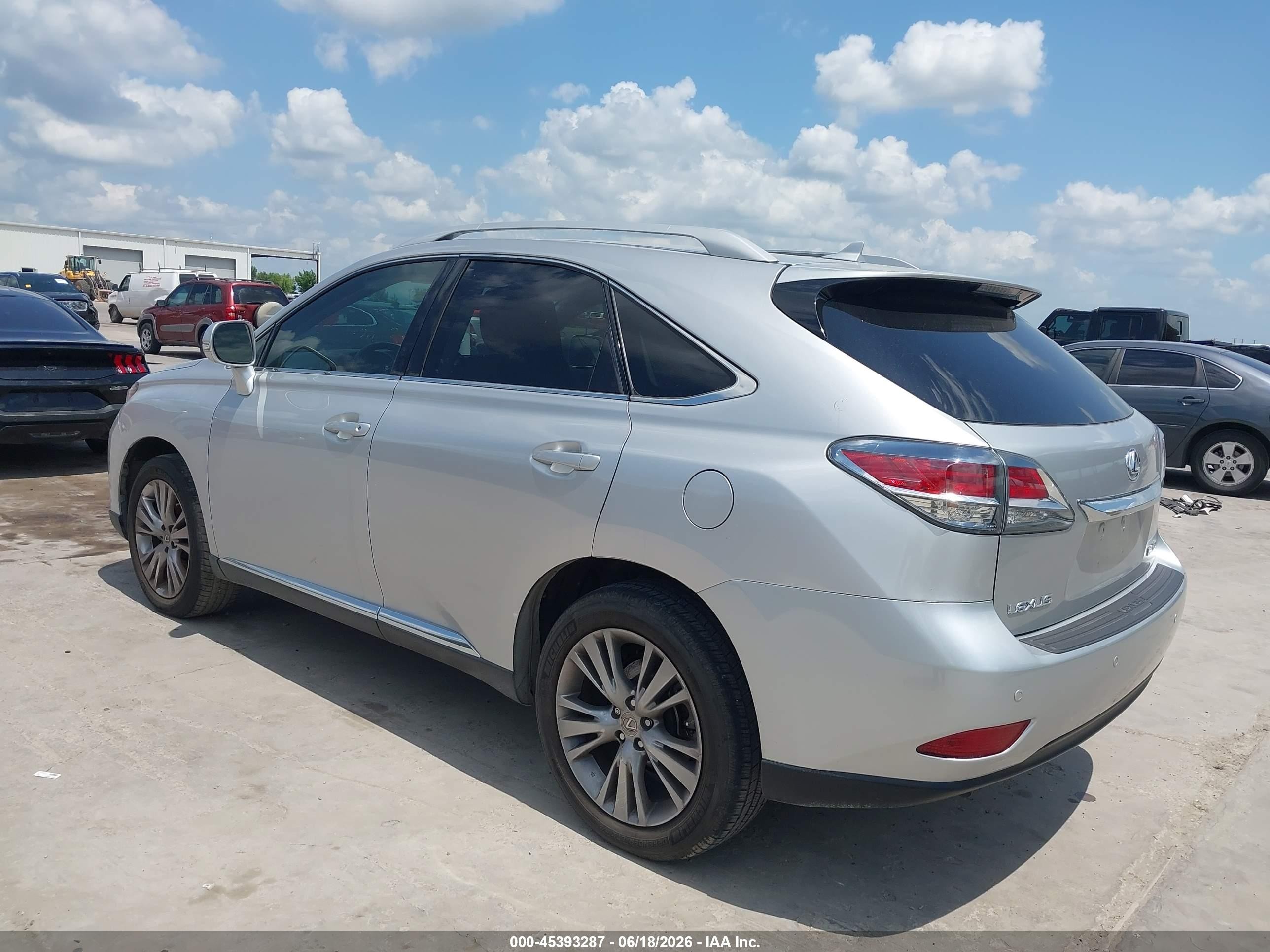 2013 Lexus Rx 350   Silver vin: 2T2ZK1BA0DC128792