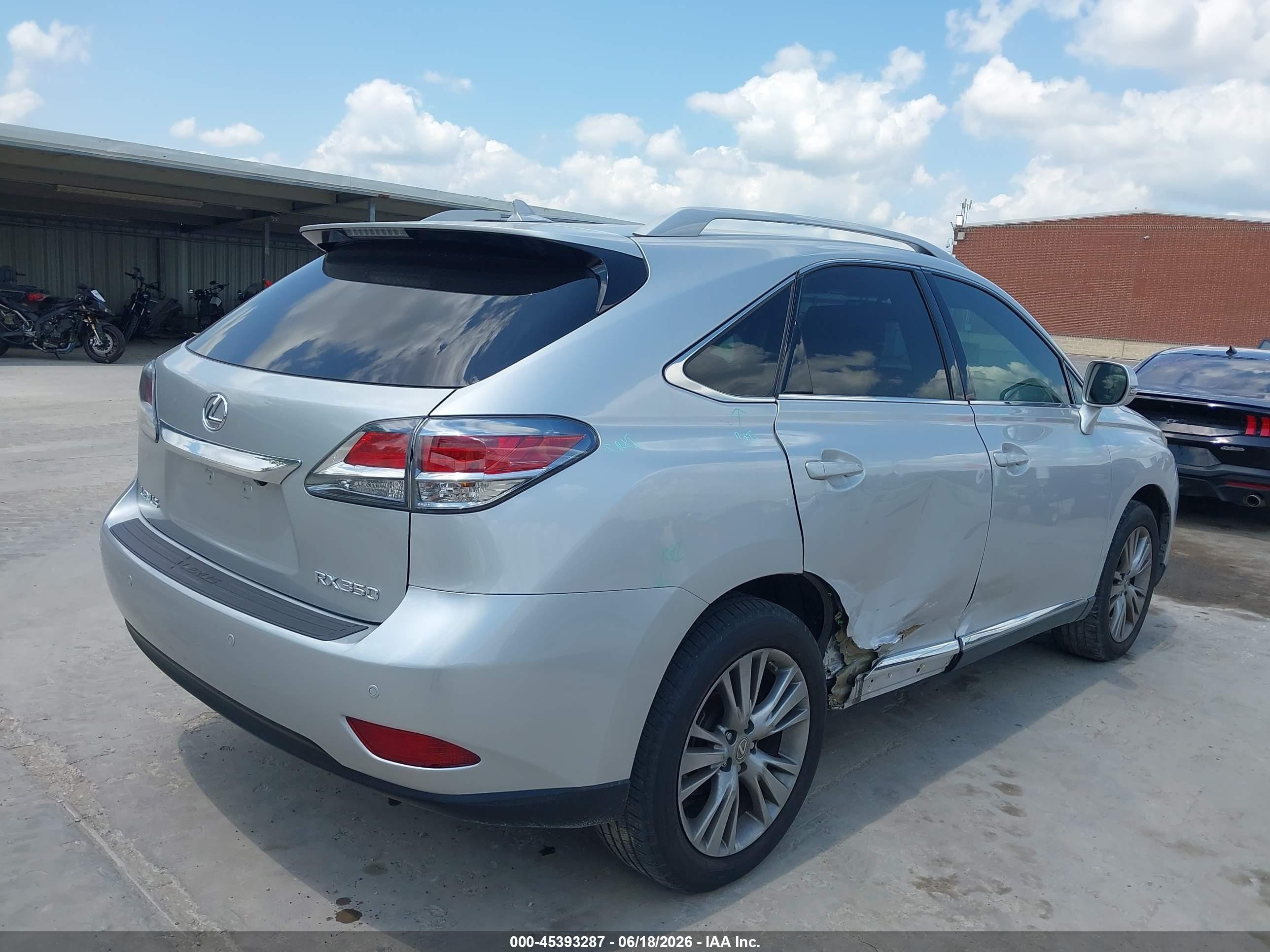 2013 Lexus Rx 350   Silver vin: 2T2ZK1BA0DC128792