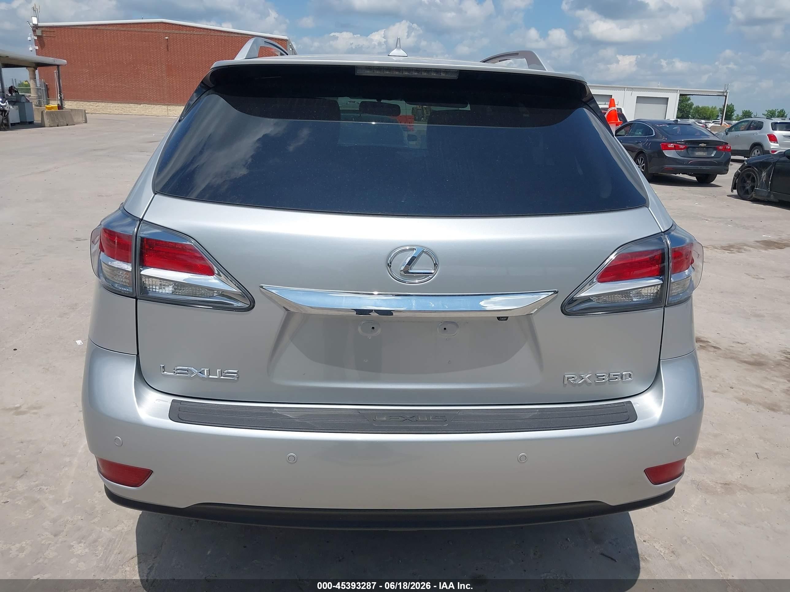 2013 Lexus Rx 350   Silver vin: 2T2ZK1BA0DC128792