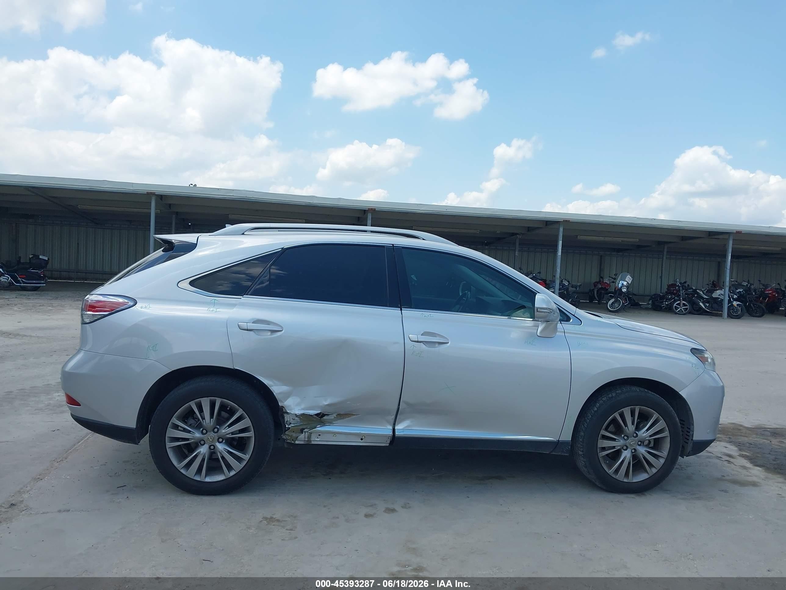 2013 Lexus Rx 350   Silver vin: 2T2ZK1BA0DC128792