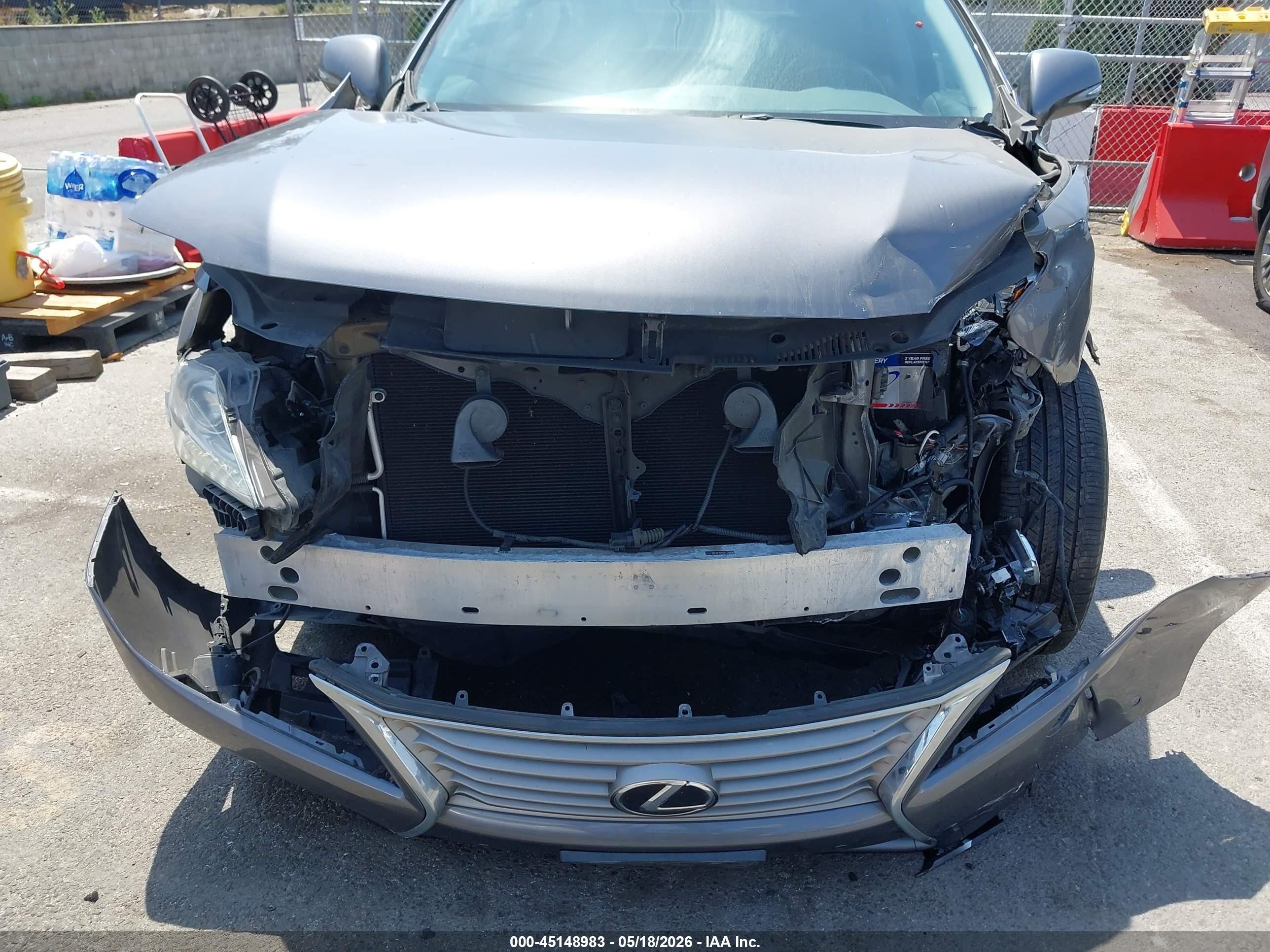 2013 Lexus Rx 350   Gray vin: 2T2ZK1BA0DC128890
