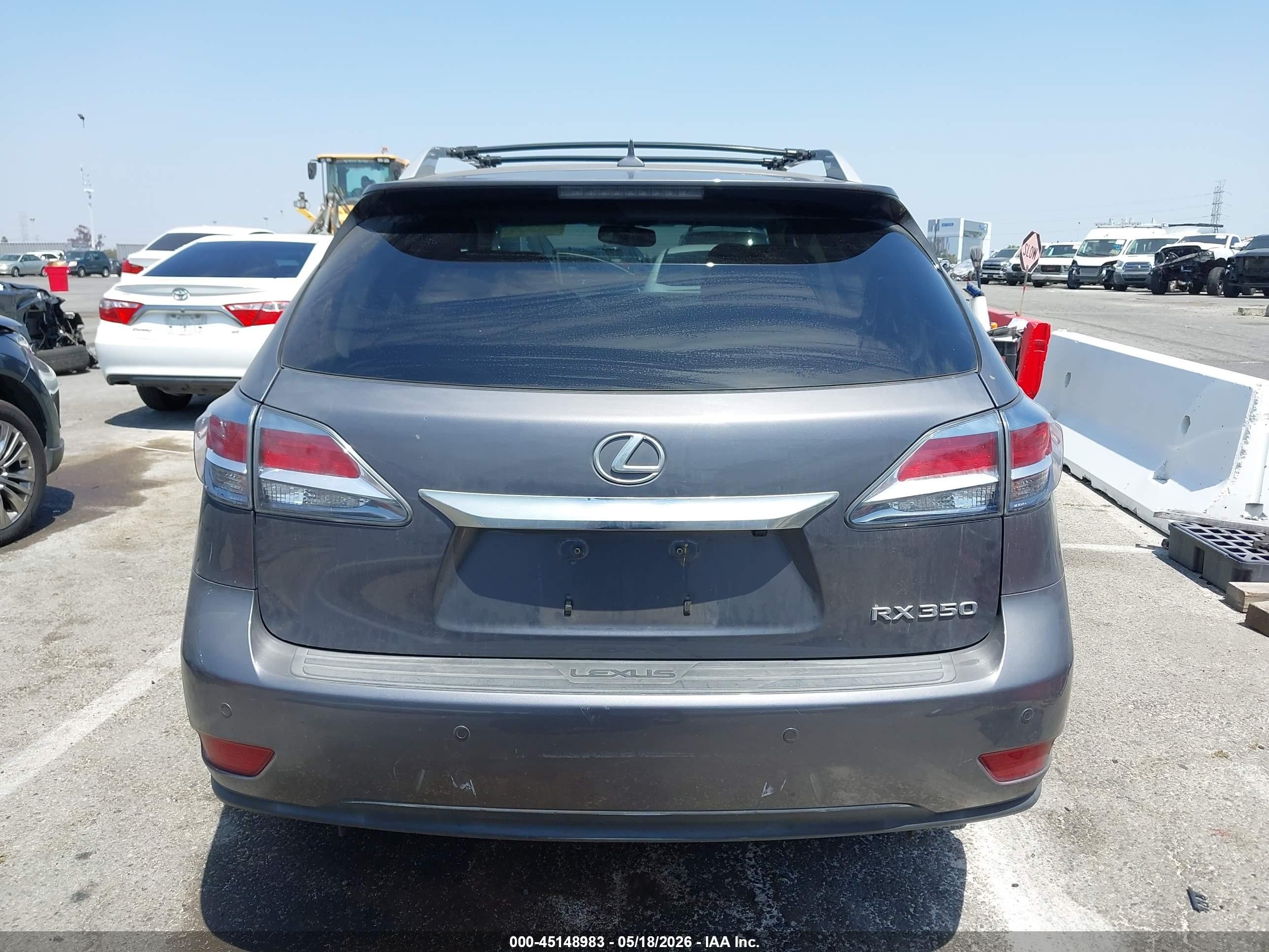 2013 Lexus Rx 350   Gray vin: 2T2ZK1BA0DC128890