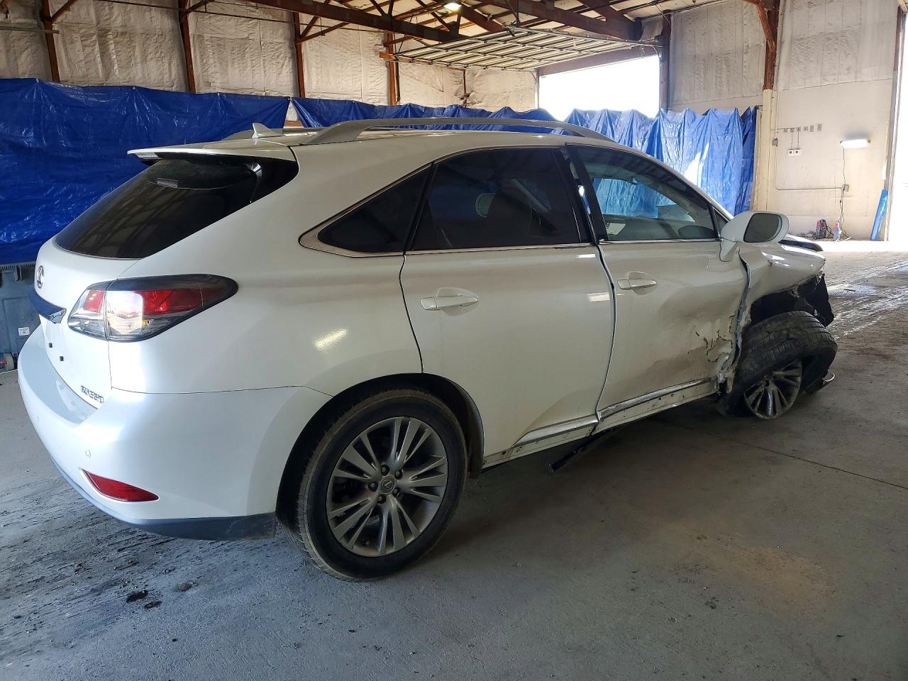 2013 Lexus Rx 350 Base White vin: 2T2ZK1BA0DC131725