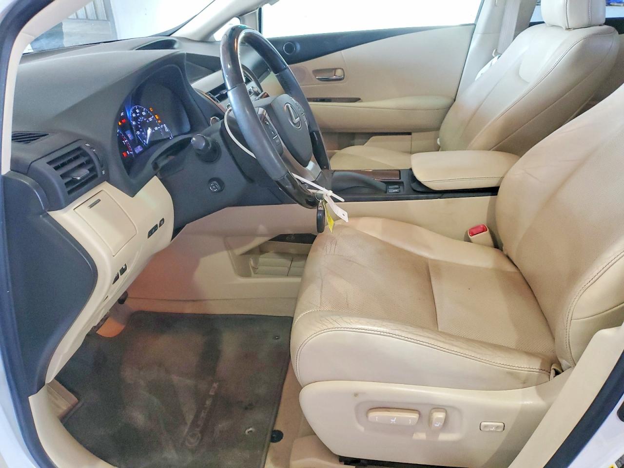 2013 Lexus Rx 350 Base White vin: 2T2ZK1BA0DC131725